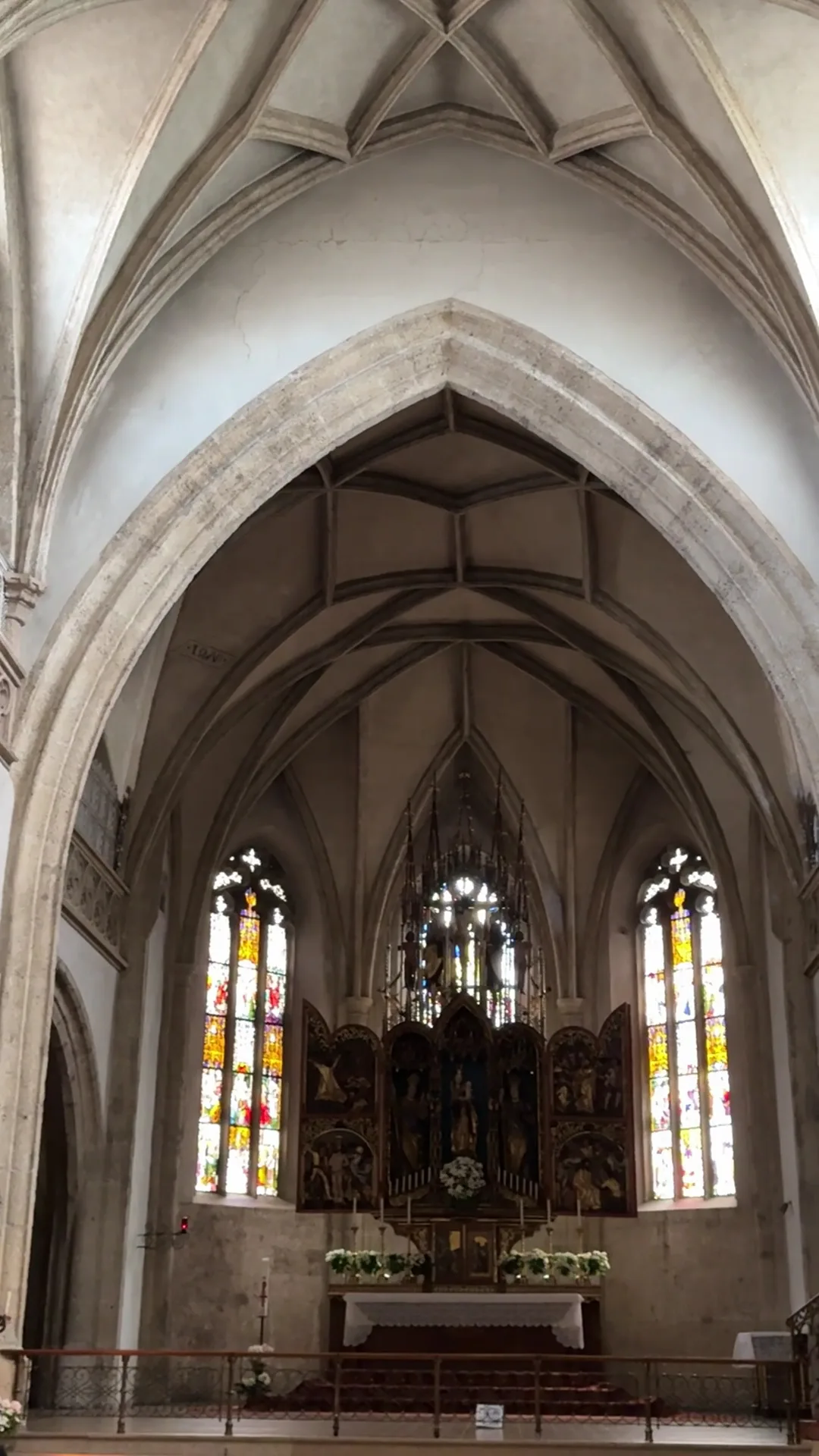 Interior at Stift Nonnberg Salzburg — travel photo