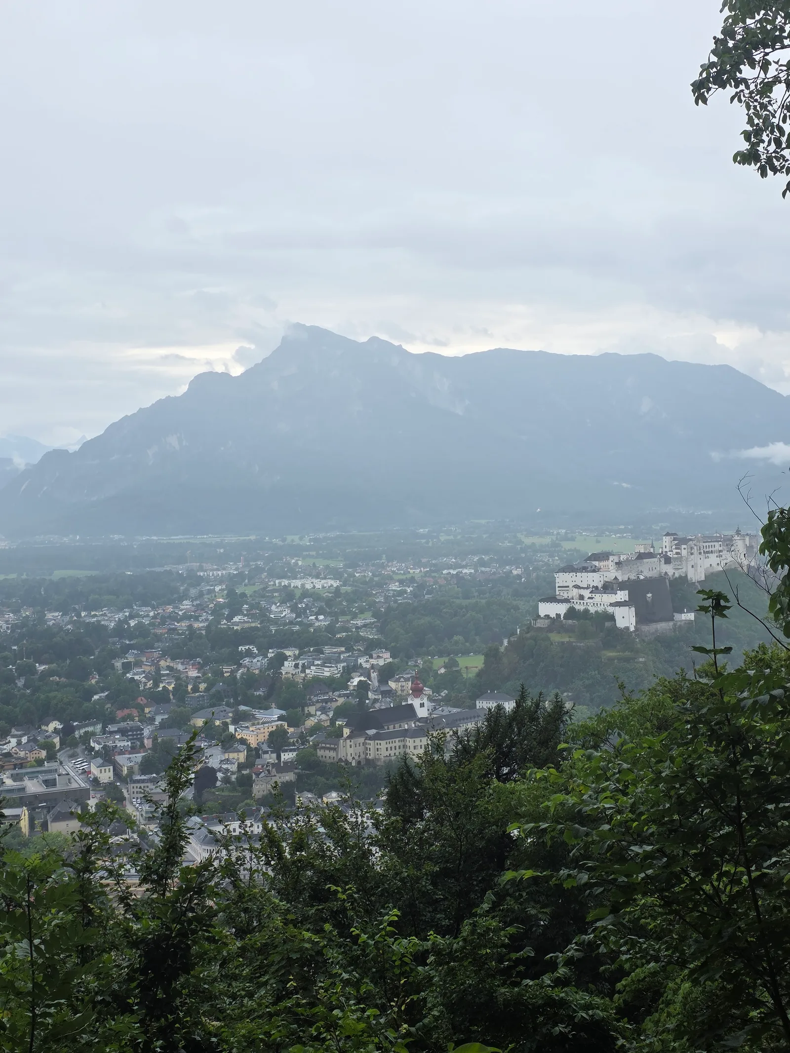 Details at View to Fortress Hohensalzburg Salzburg — travel photo