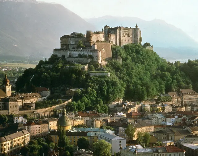 View to Fortress Hohensalzburg — Attraction in Salzburg