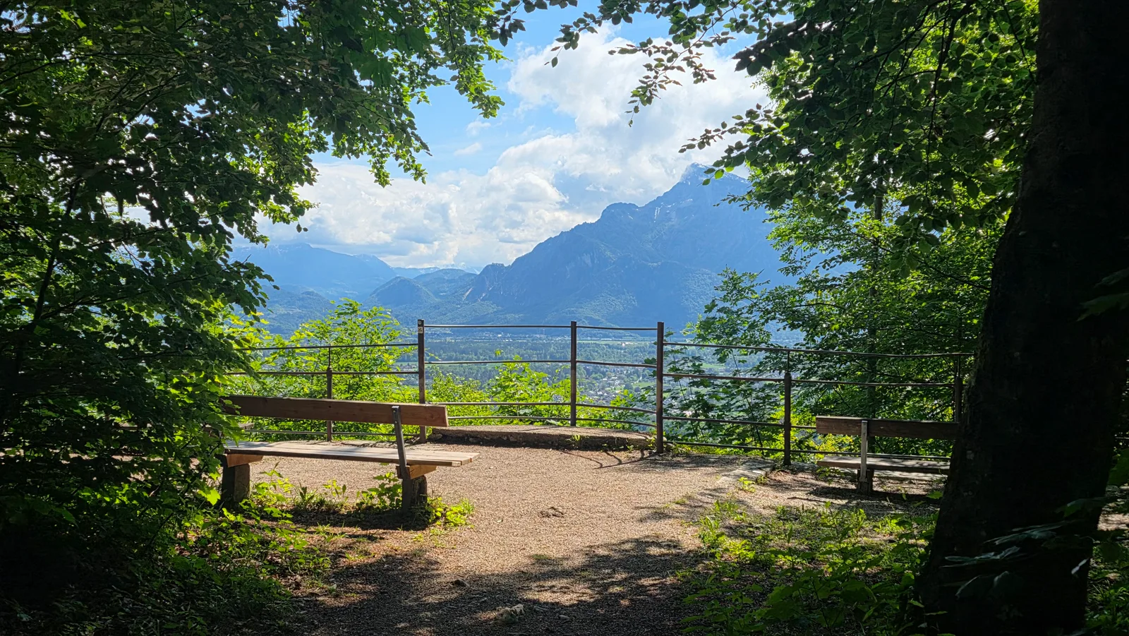 Atmosphere at Viewpoint Salzburg — travel photo