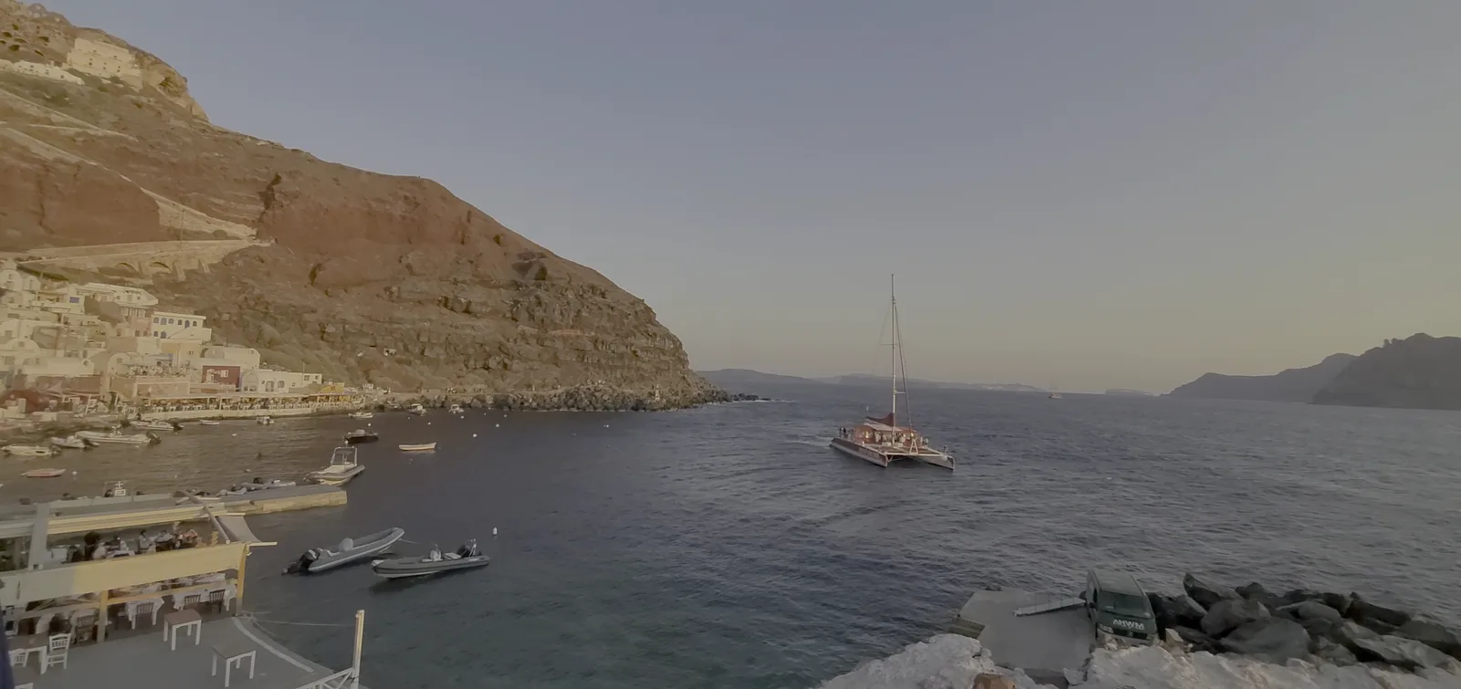 Interior at Ammoudi Bay Santorini — travel photo