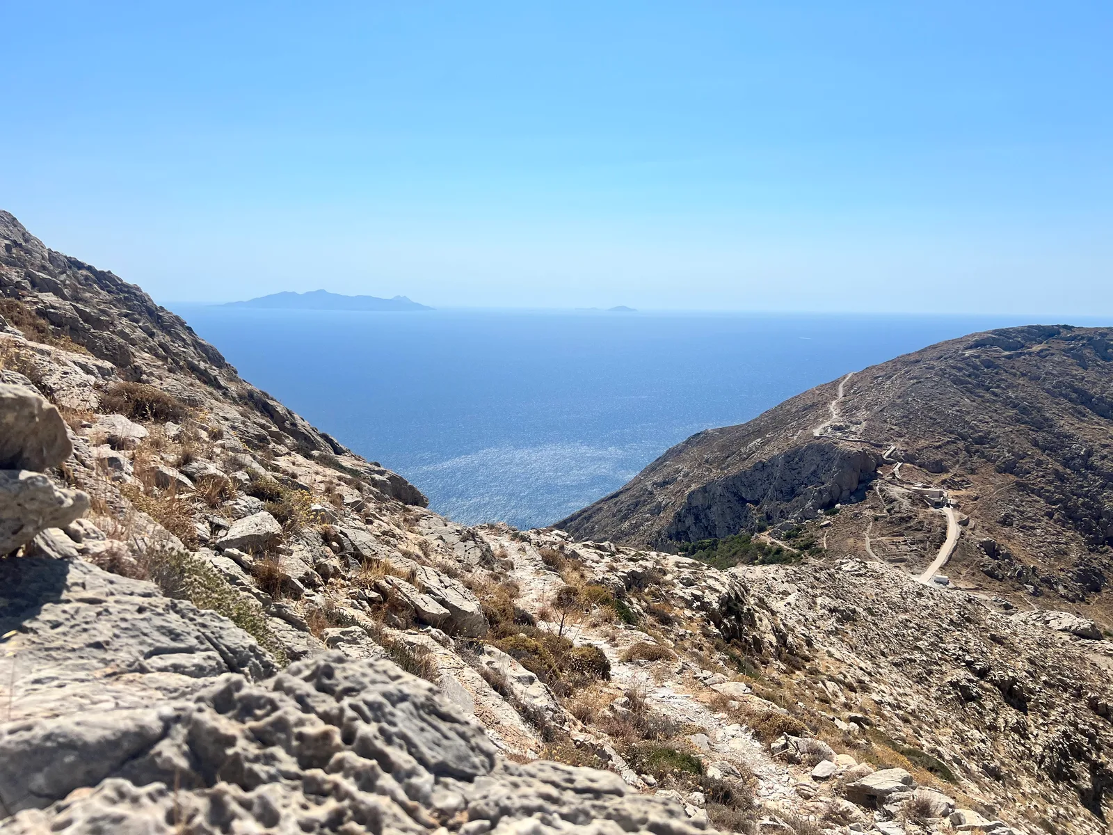 Atmosphere at Ancient Thira Santorini — travel photo