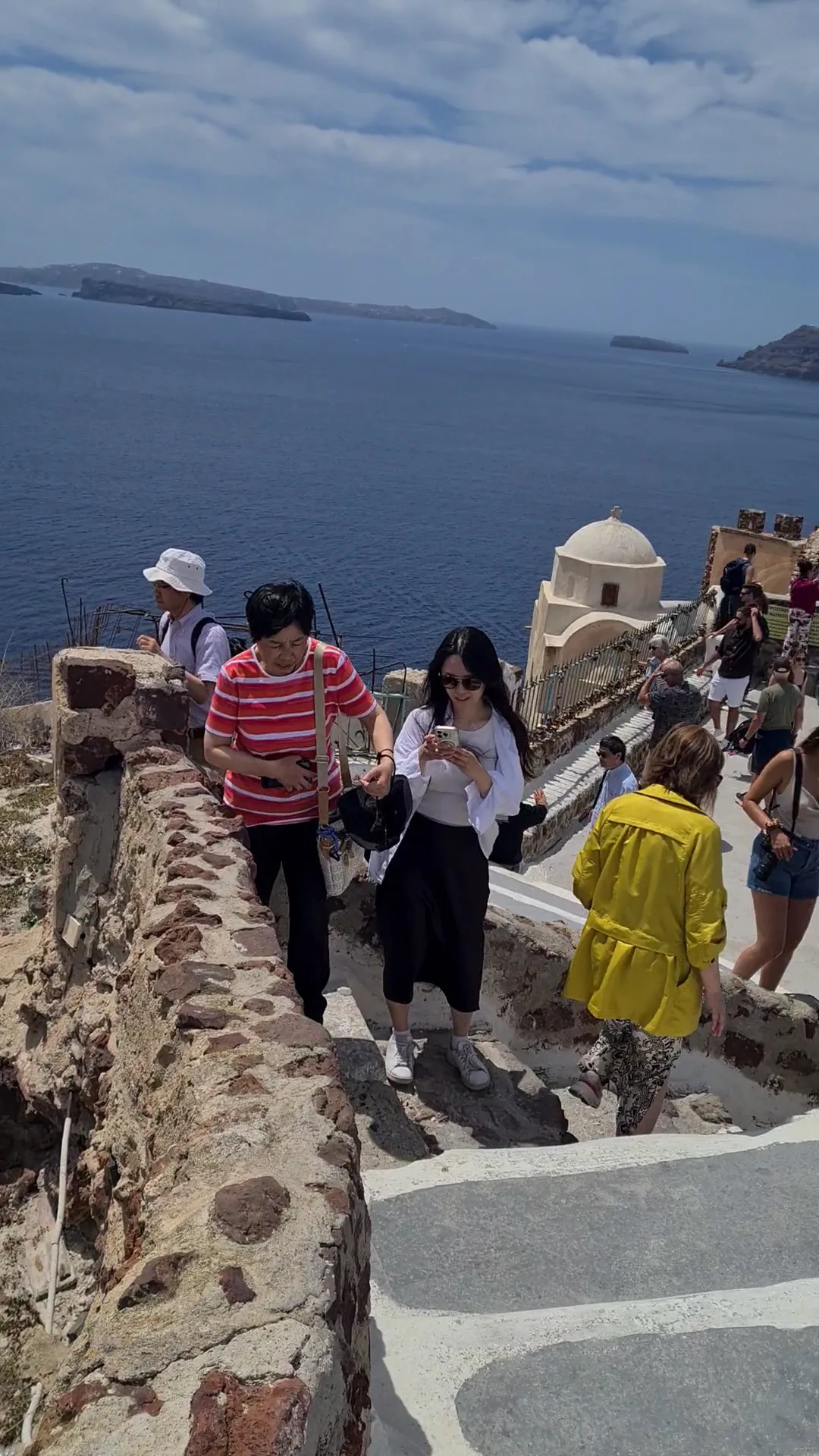Interior at Castle of Oia Santorini — travel photo