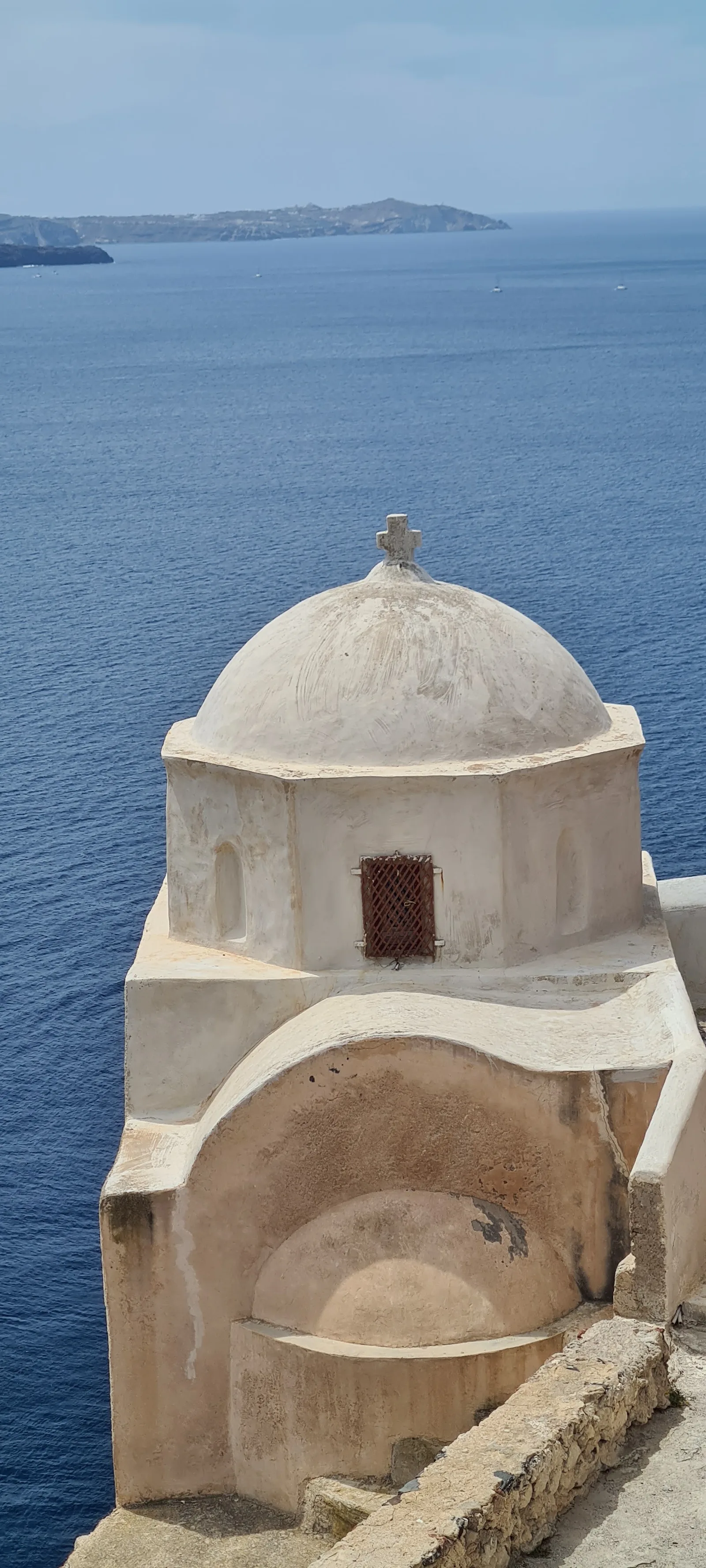 Details at Castle of Oia Santorini — travel photo