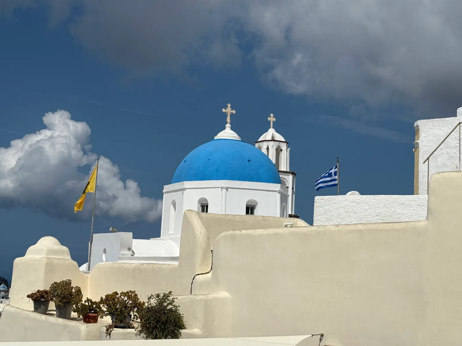 Details at Collection of Icons and Ecclesiastical Heirlooms of Agia Triada at Pyrgos of Thera Santorini — travel photo