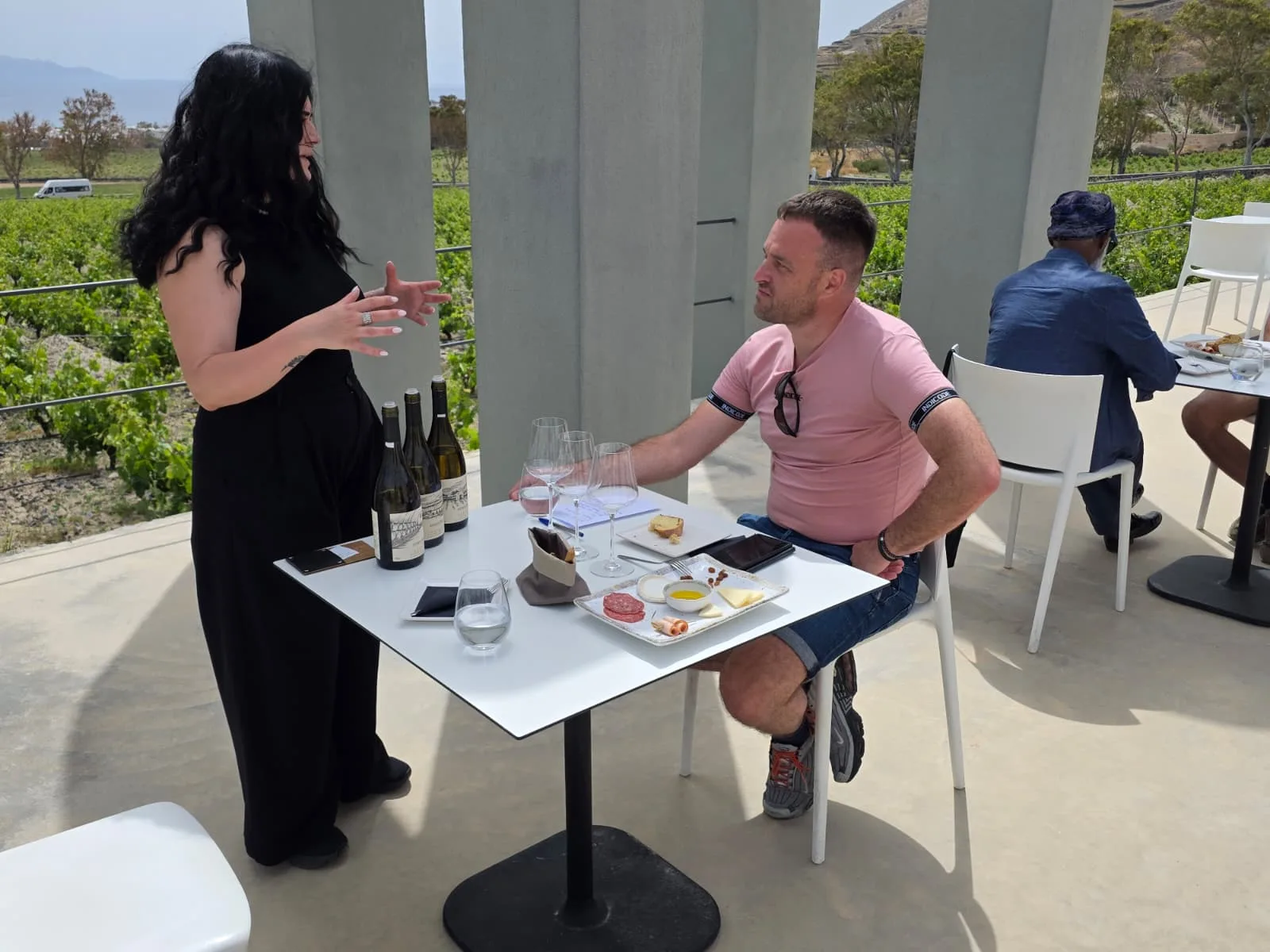Atmosphere at Estate Argyros Santorini — travel photo