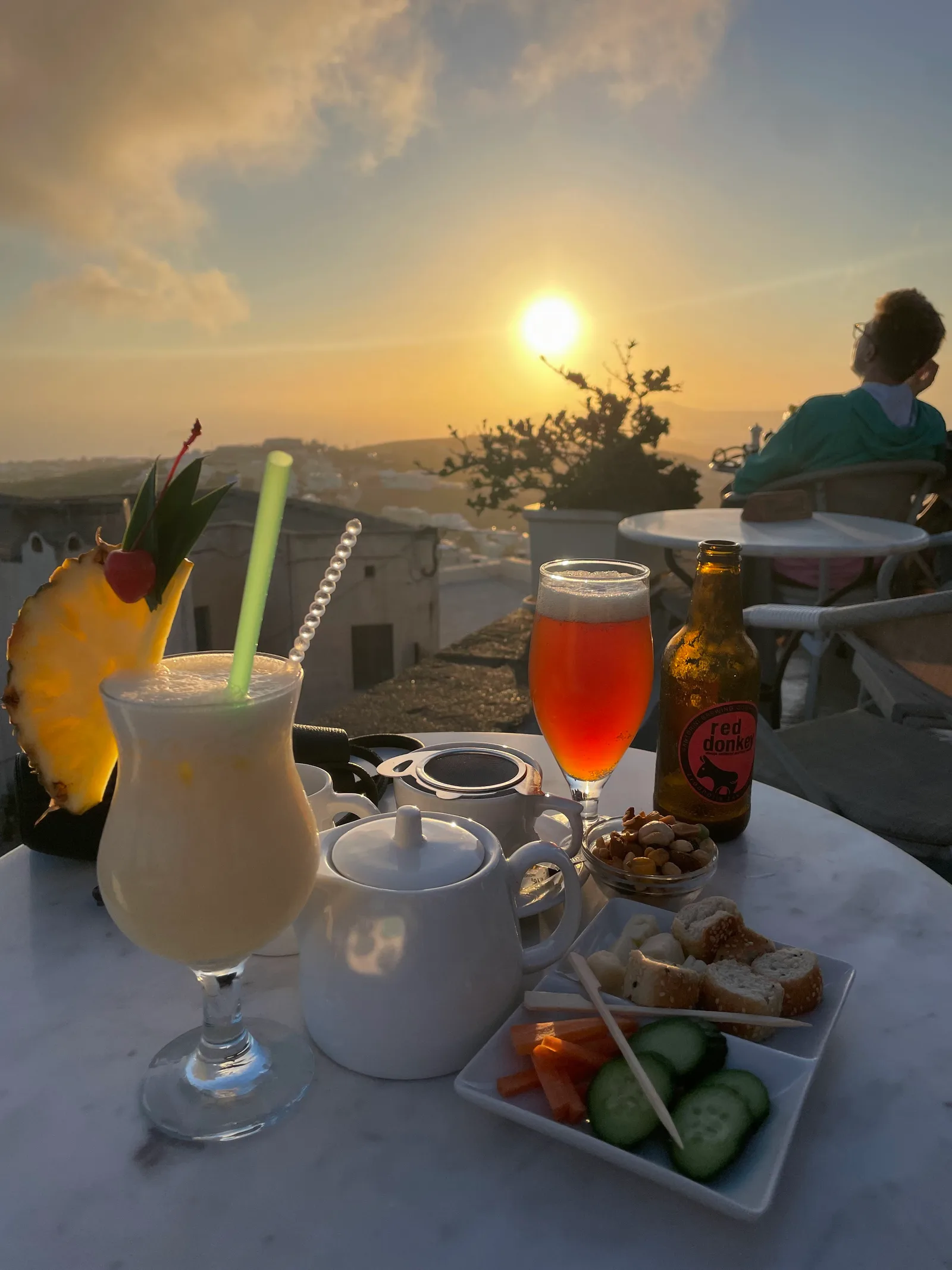 Details at Franco's Cafè Santorini — travel photo