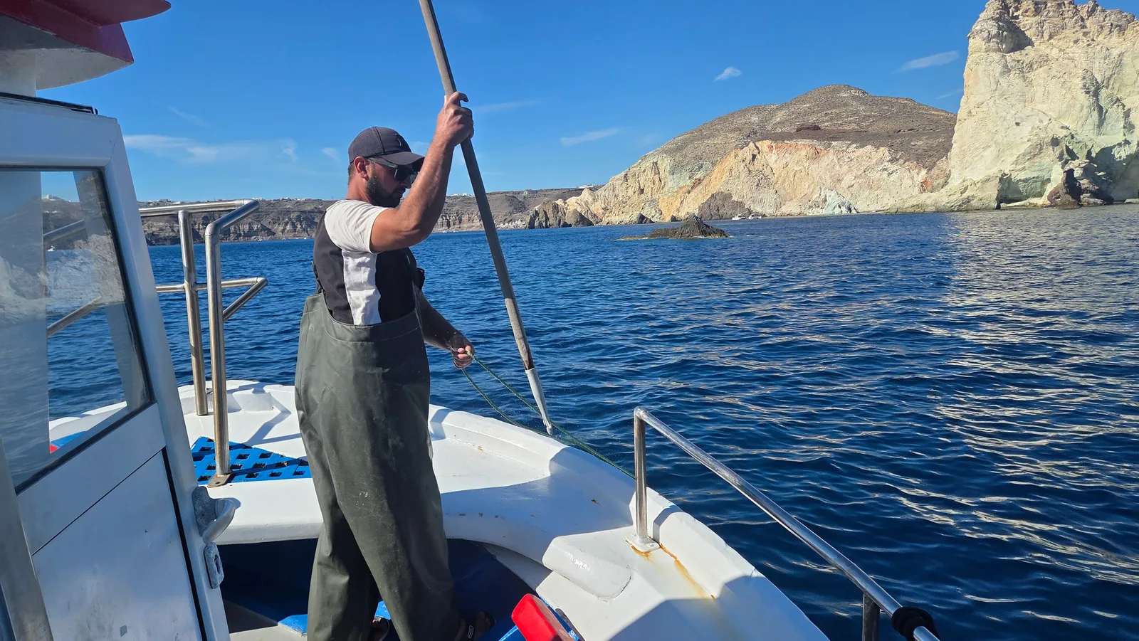 Details at Giorgaros fishing tours Santorini Santorini — travel photo