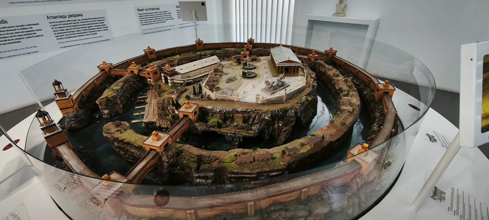 Interior at Lost Atlantis Experience - Interactive Museum Santorini — travel photo