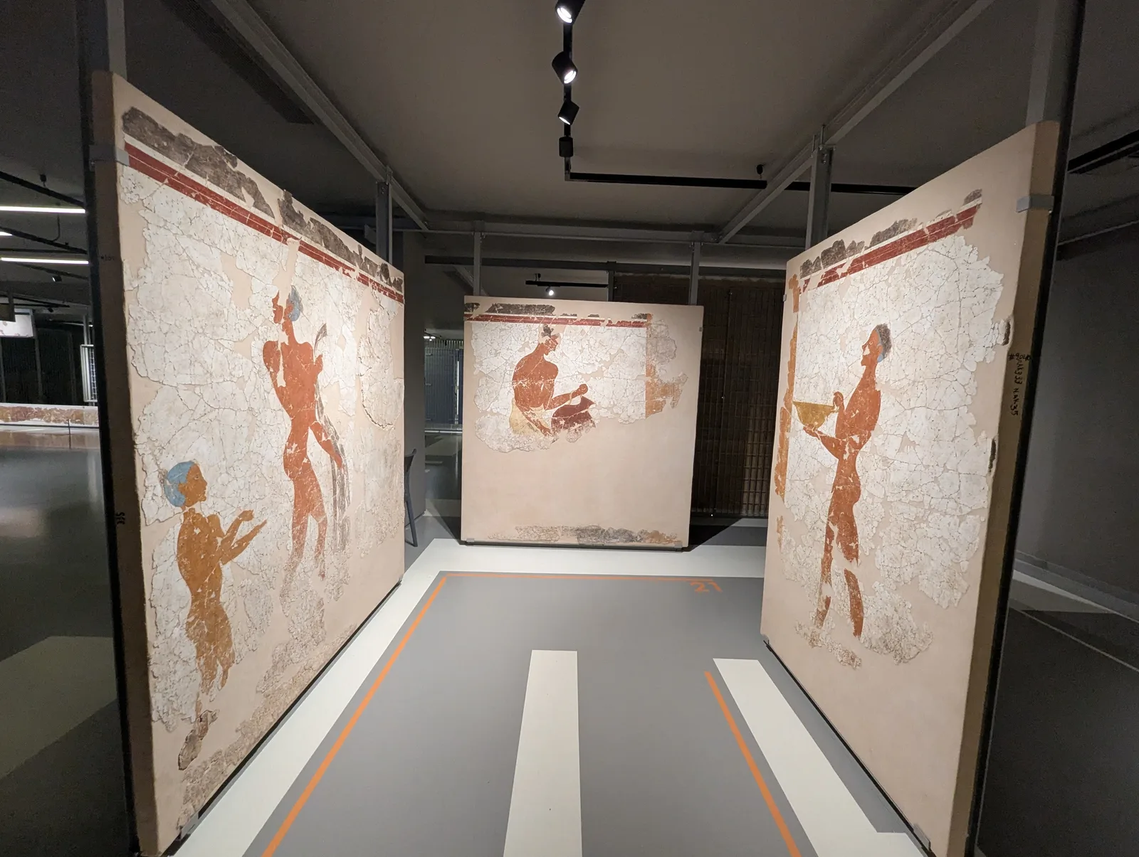 Main view at Museum of Prehistoric Thera Santorini — travel photo