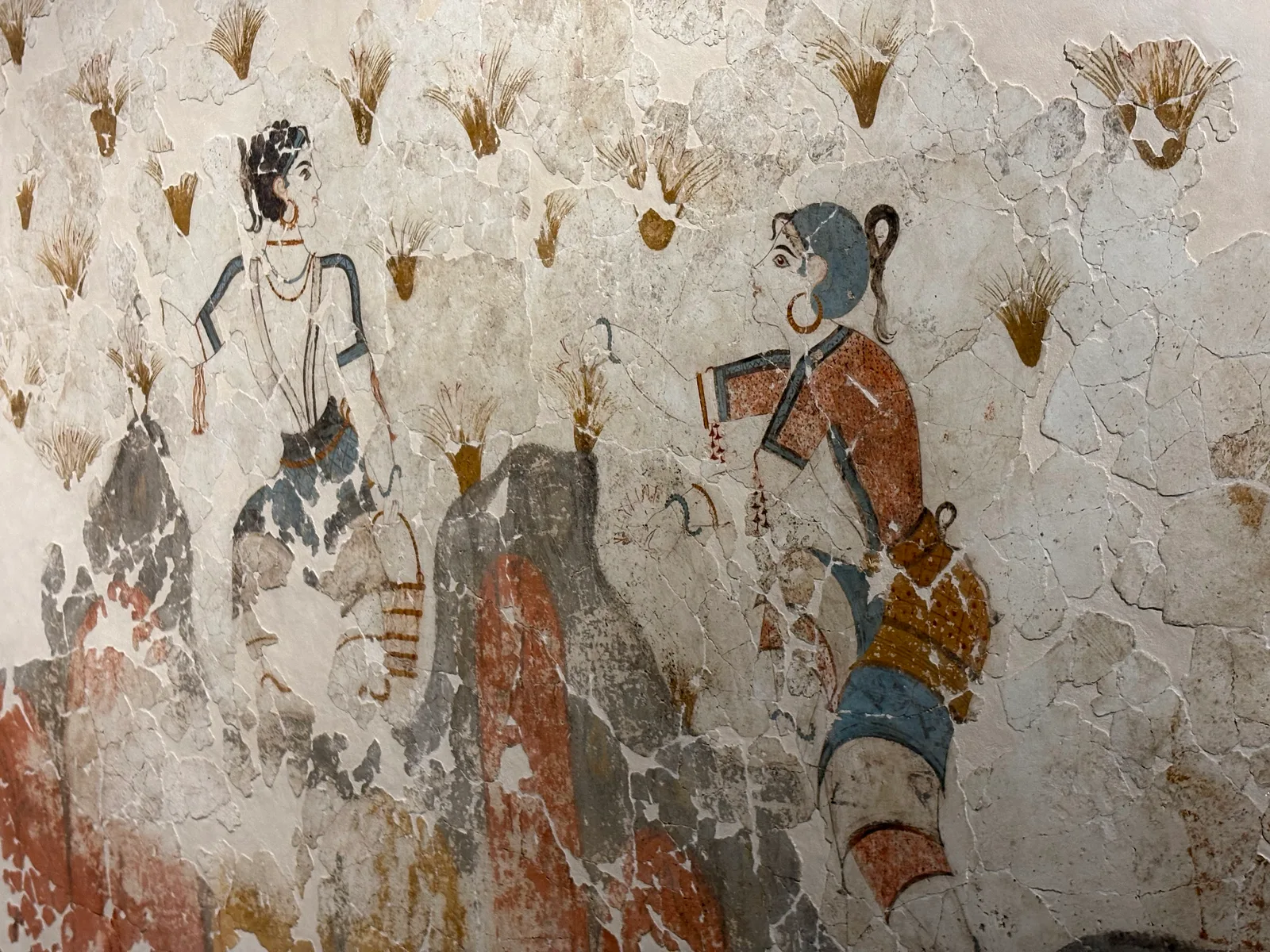 Details at Museum of Prehistoric Thera Santorini — travel photo