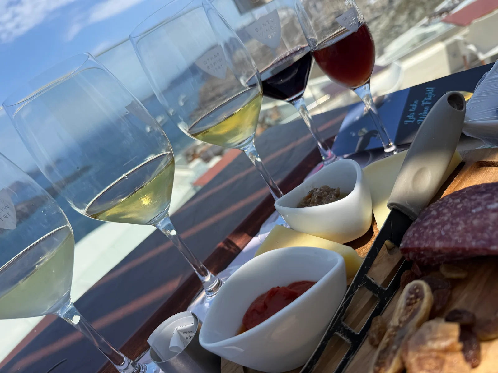 Atmosphere at Santo Wines Santorini — travel photo