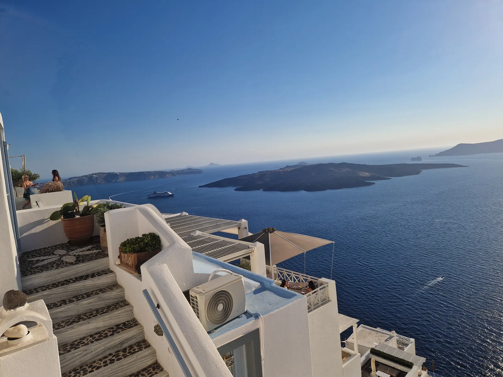 Interior at Santorini caldera Santorini — travel photo