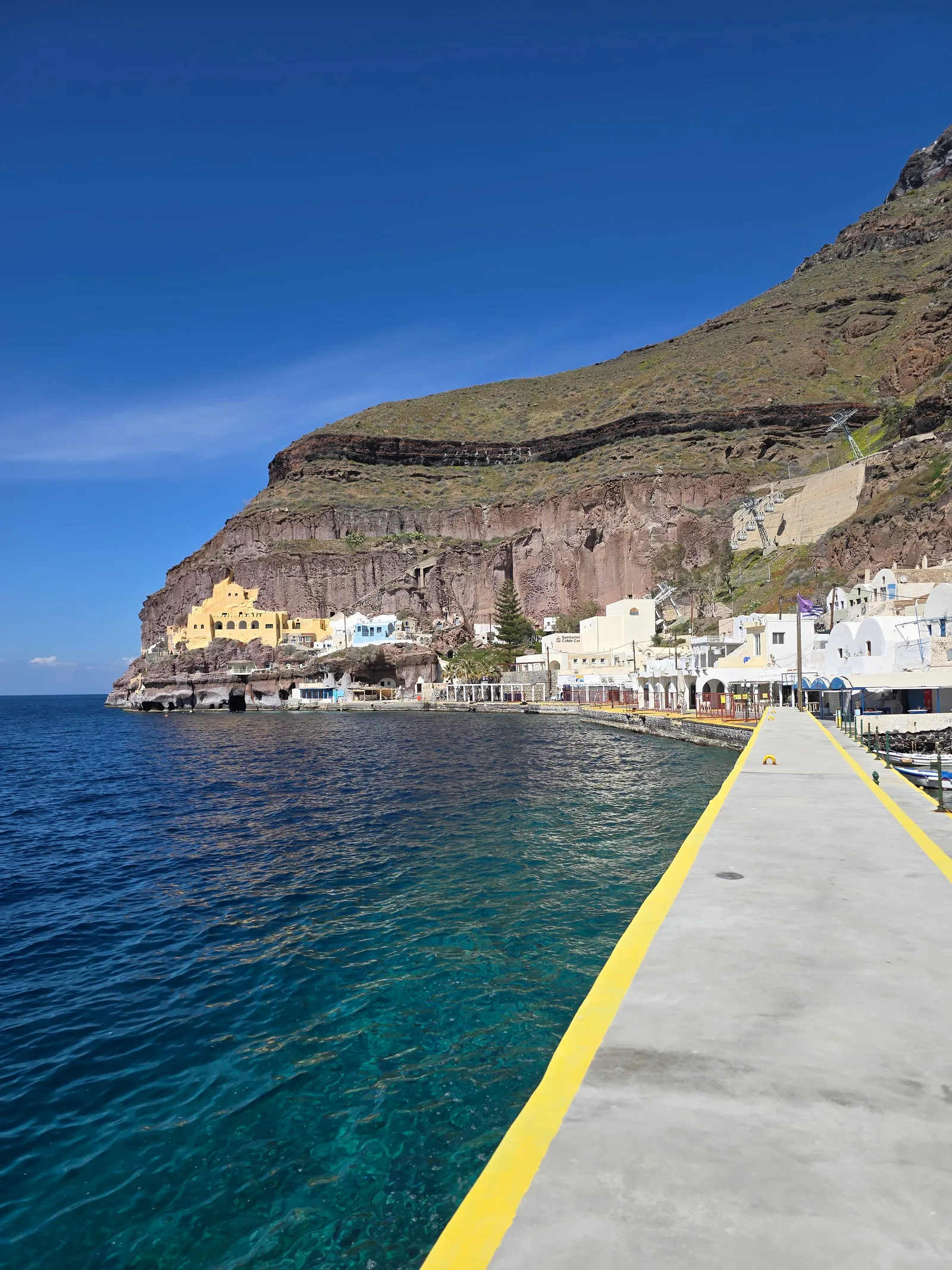 Details at Santorini Old Harbour Trail Santorini — travel photo