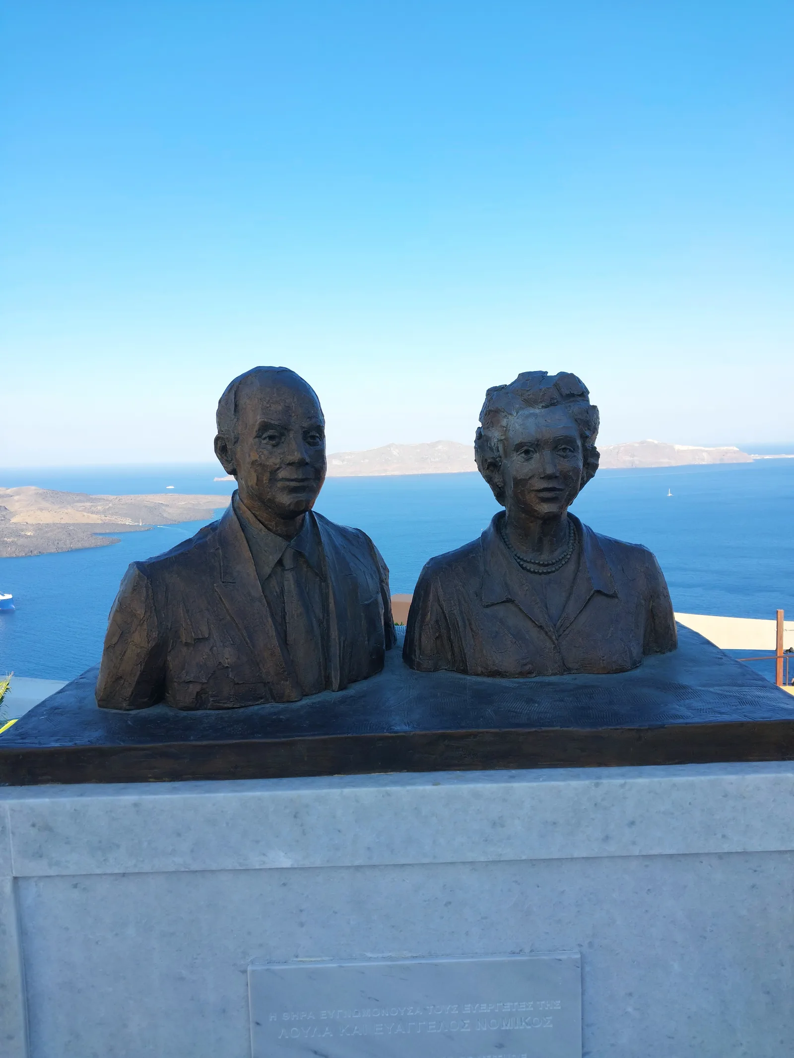 Main view at Sunset of Santorini Santorini — travel photo