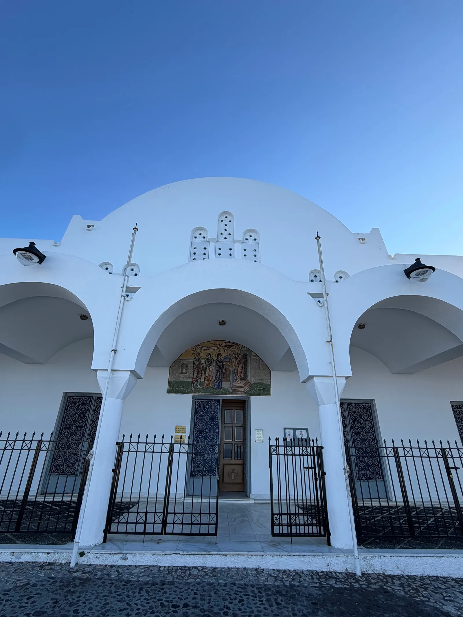 Interior at Sunset of Santorini Santorini — travel photo