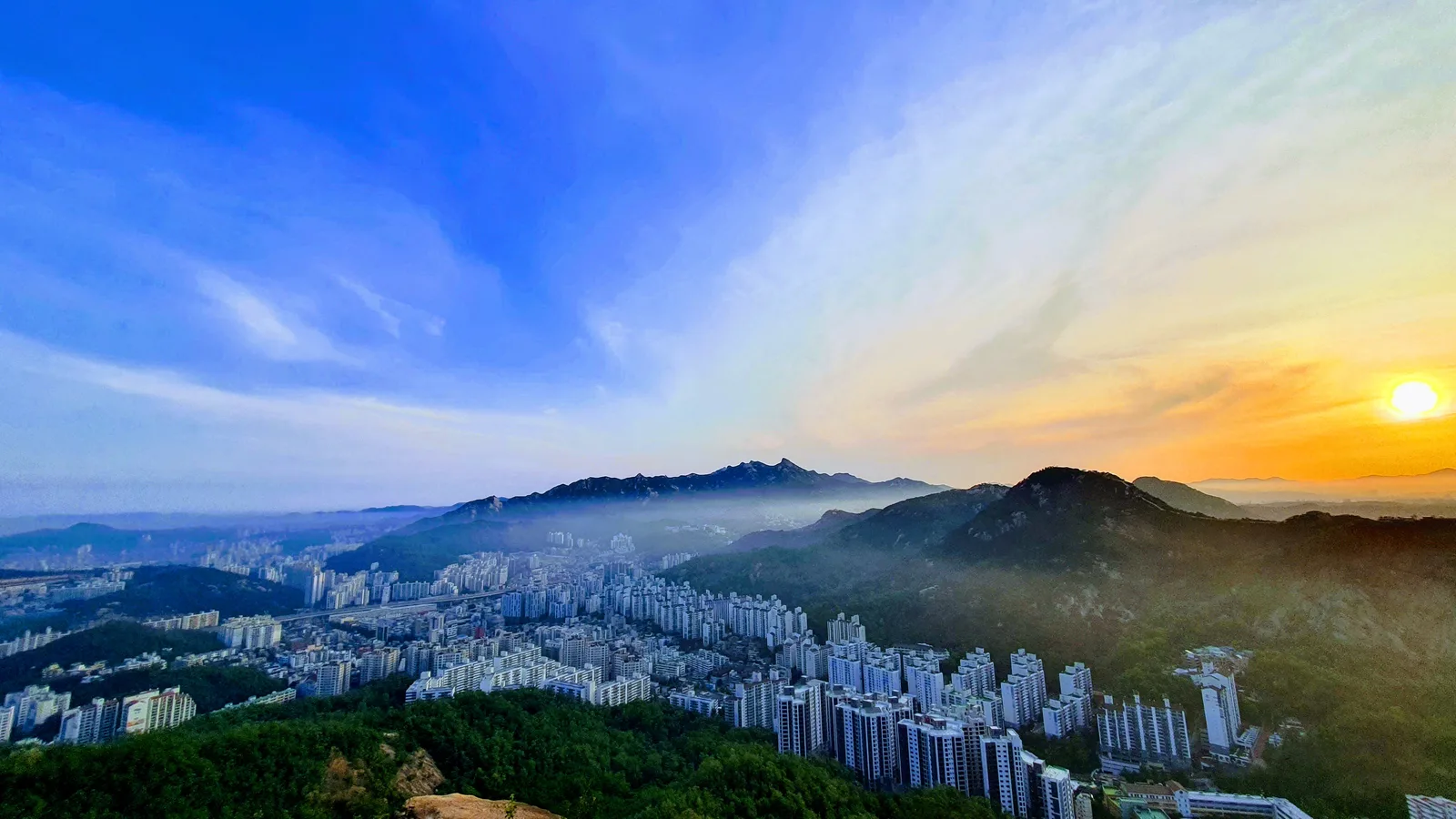 Interior at Ansan Mountain Seoul — travel photo