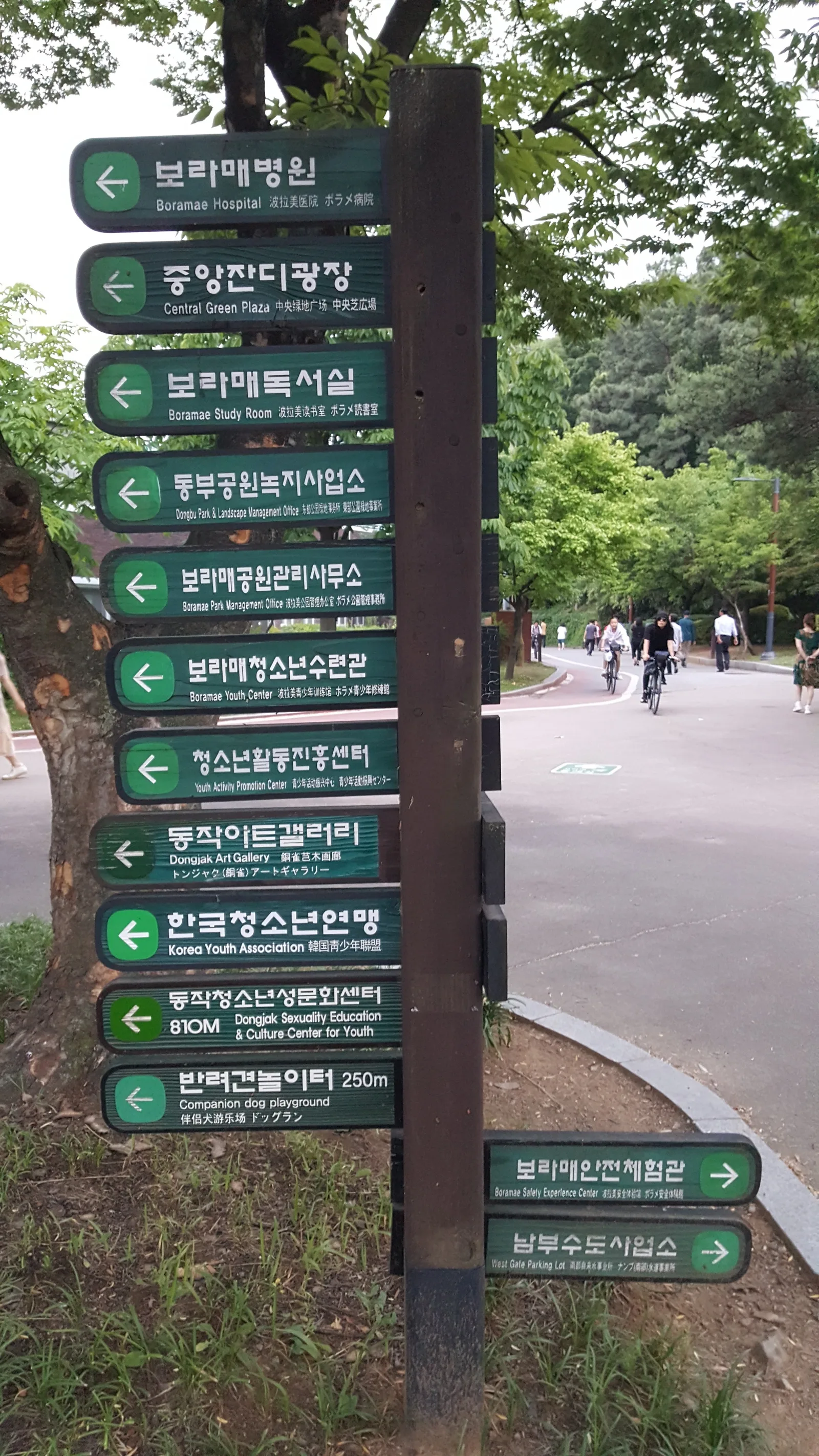 Interior at Boramae Park Seoul — travel photo