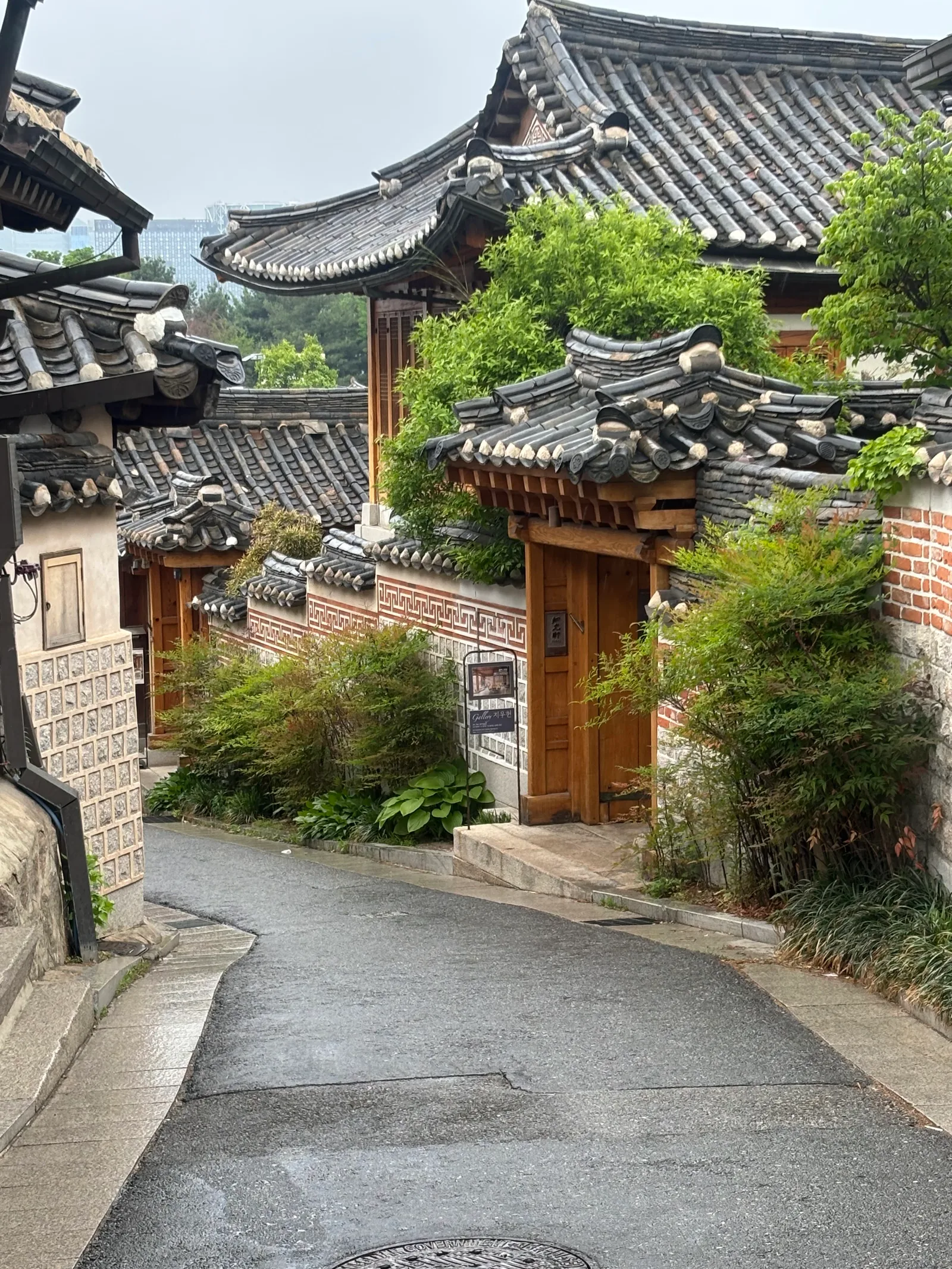 Interior at Bukchon Hanok Village Seoul — travel photo