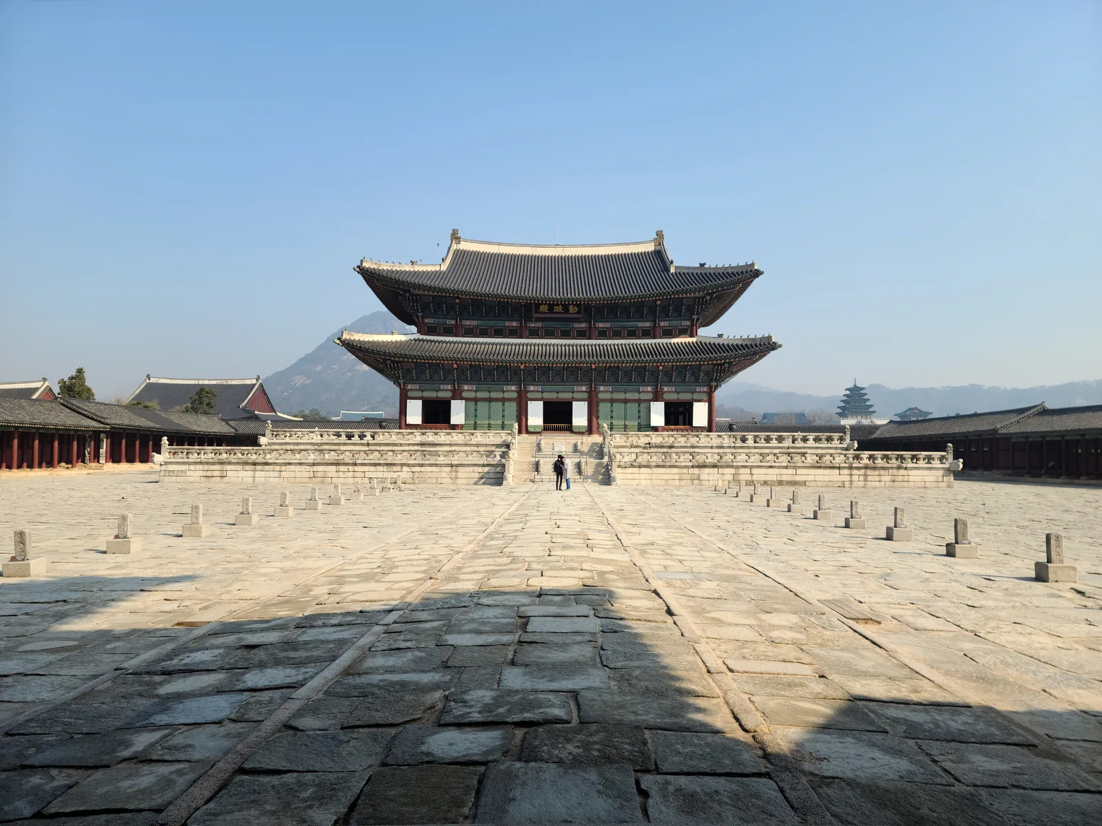 Main view at Gyeongbokgung Palace Seoul — travel photo