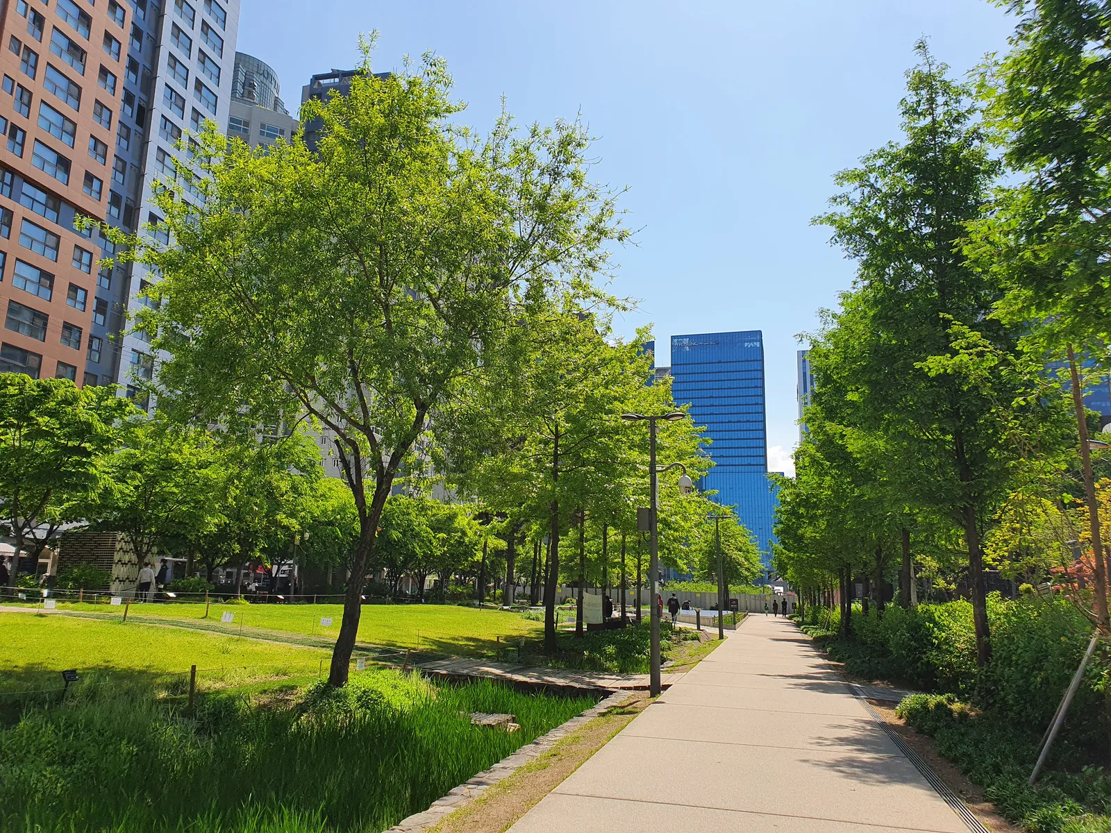 Main view at Gyeongui Line Forest Park Seoul — travel photo