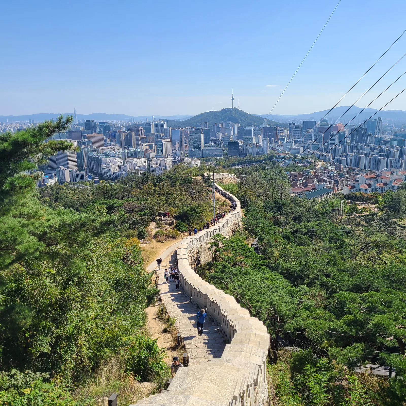 Main view at Inwangsan Mountain Seoul — travel photo