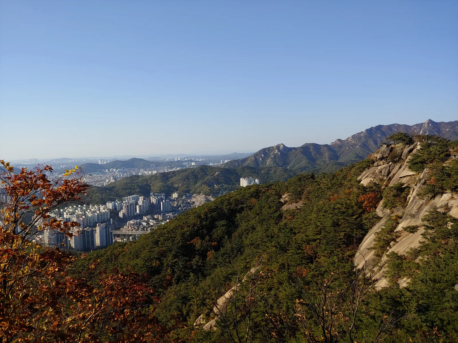 Details at Inwangsan Mountain Seoul — travel photo