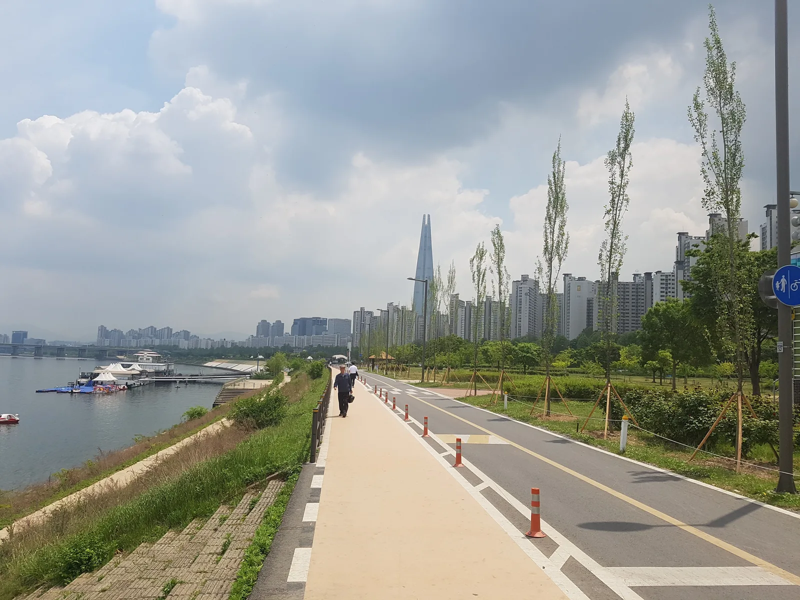 Main view at Jamsil Hangang Park Seoul — travel photo