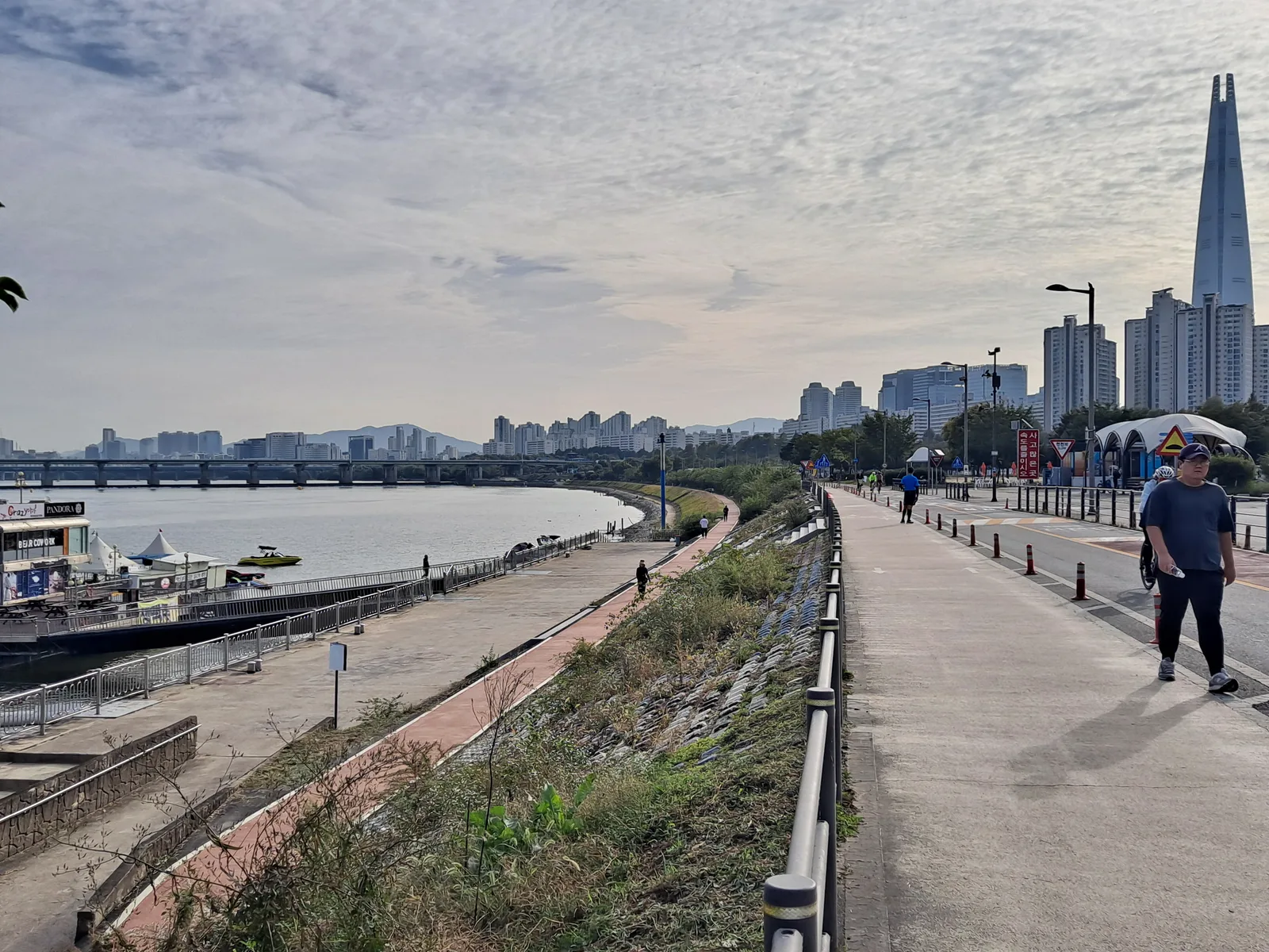 Interior at Jamsil Hangang Park Seoul — travel photo