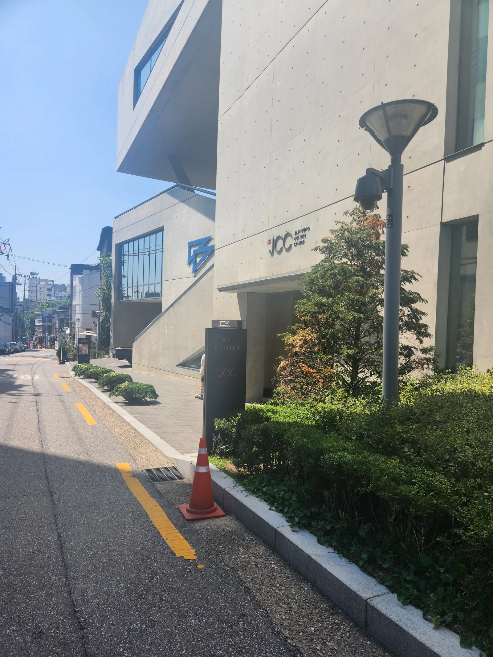 Details at JCC Arts Center Concert Hall Seoul — travel photo