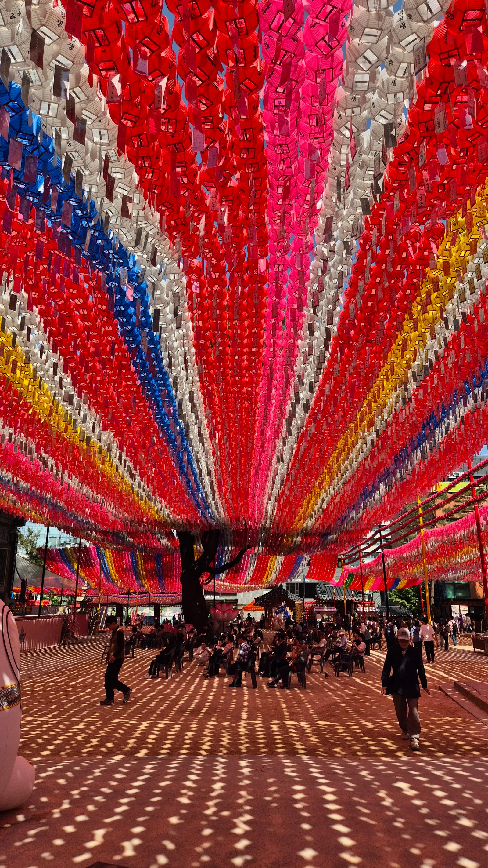 Atmosphere at Jogyesa Temple Seoul — travel photo