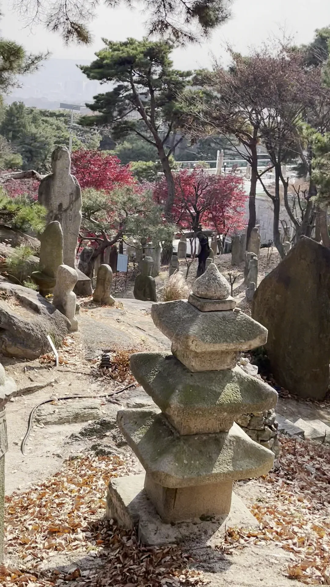 Details at Korean Stone Art Museum Seoul — travel photo