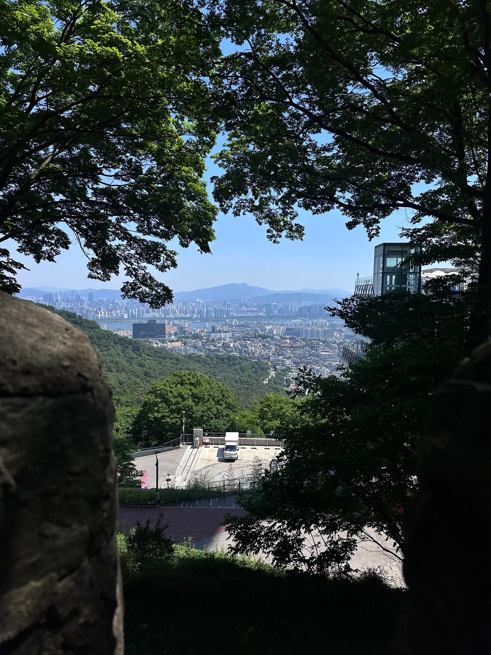Details at Namsan Mountain Park Seoul — travel photo