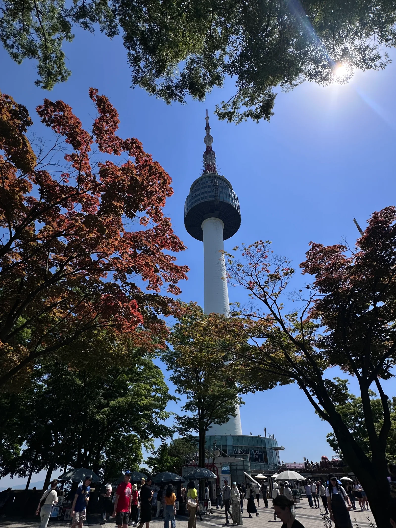 Atmosphere at Namsan Mountain Park Seoul — travel photo
