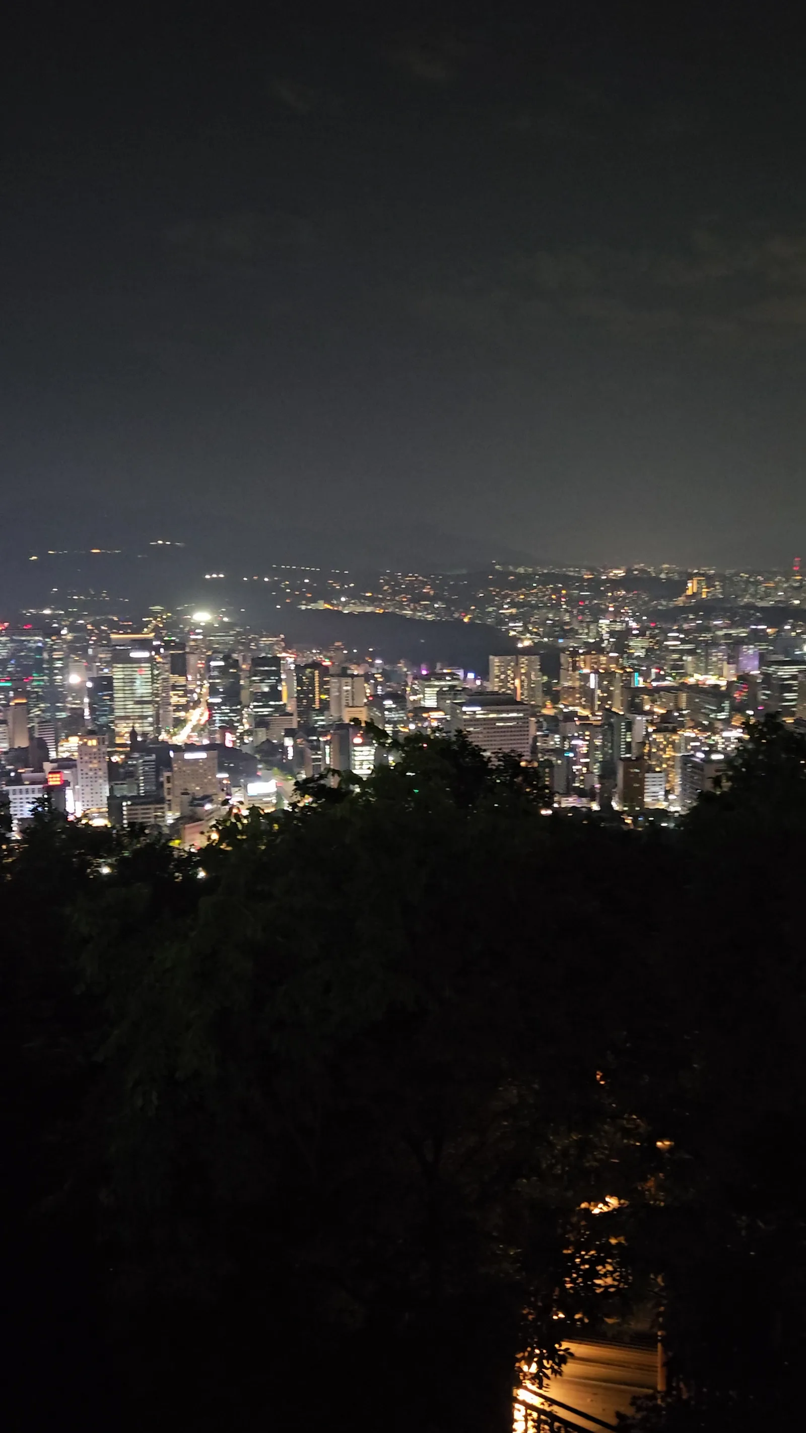 Details at Namsan Octagonal Pavilion Park Observatory Seoul — travel photo