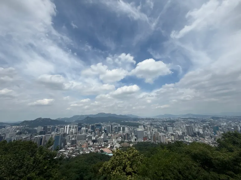 Namsan Octagonal Pavilion Park Observatory