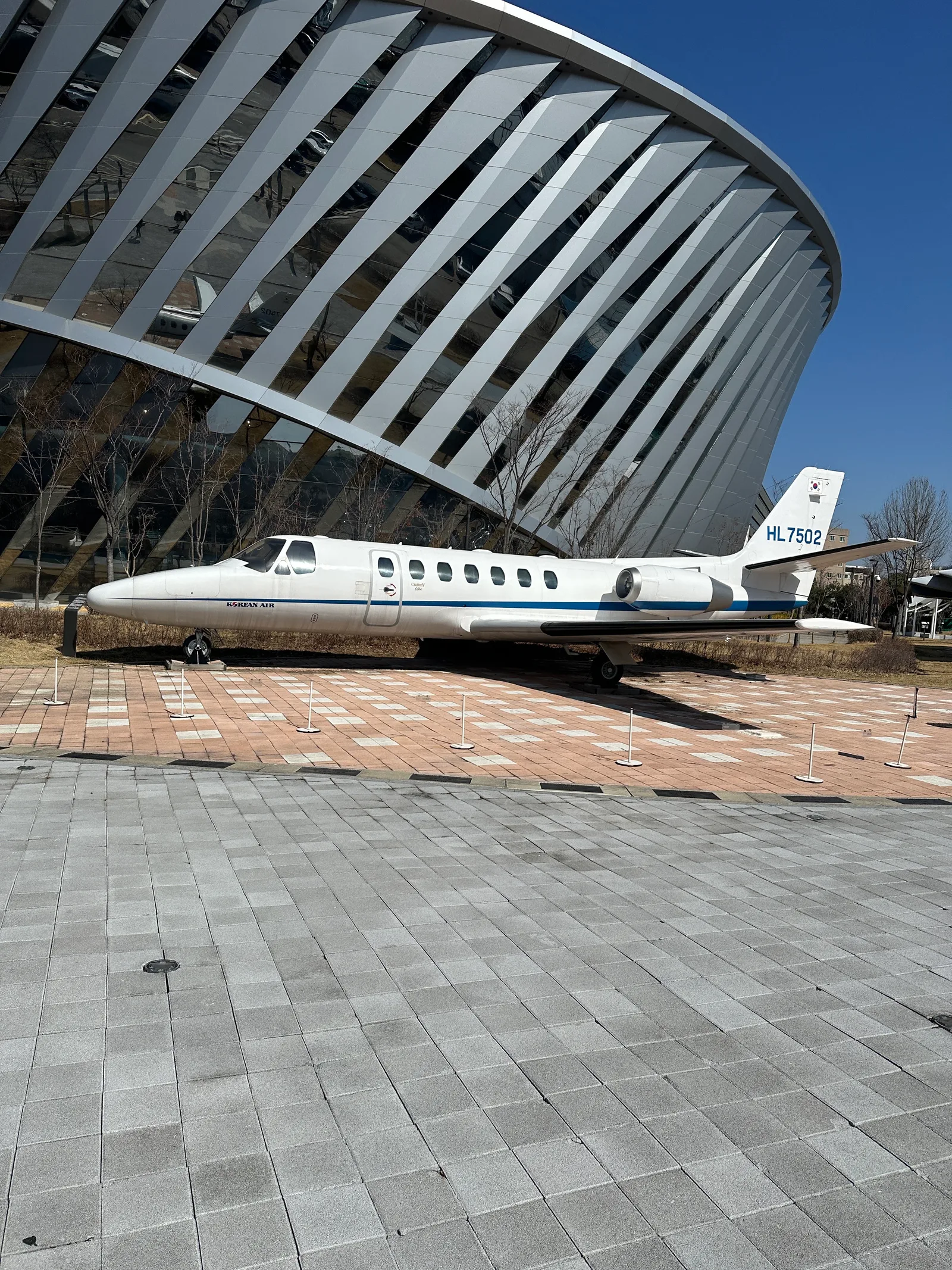 Interior at National Aviation Museum of Korea Seoul — travel photo