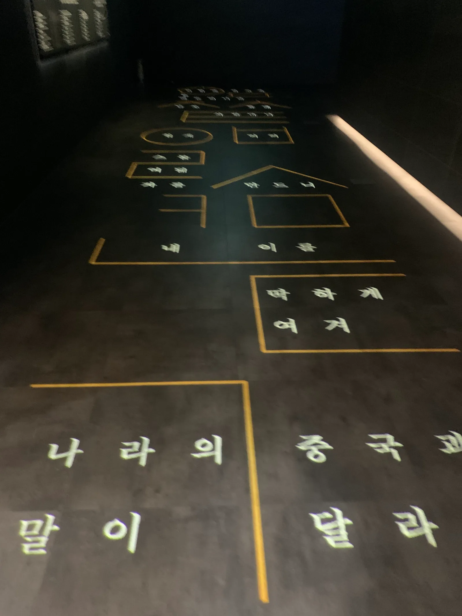 Atmosphere at National Hangeul Museum Seoul — travel photo