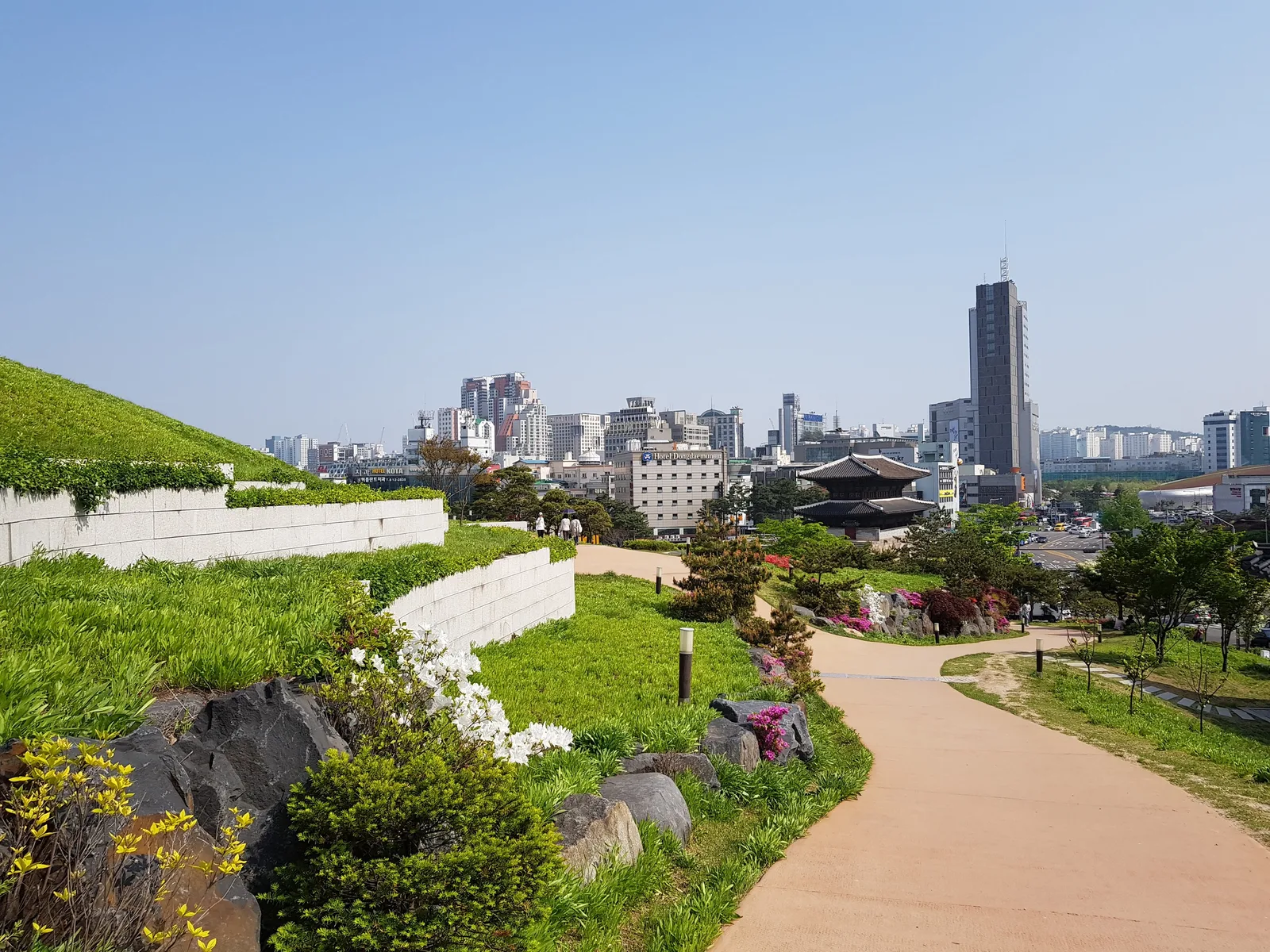 Main view at Seoul City Wall Museum Seoul — travel photo