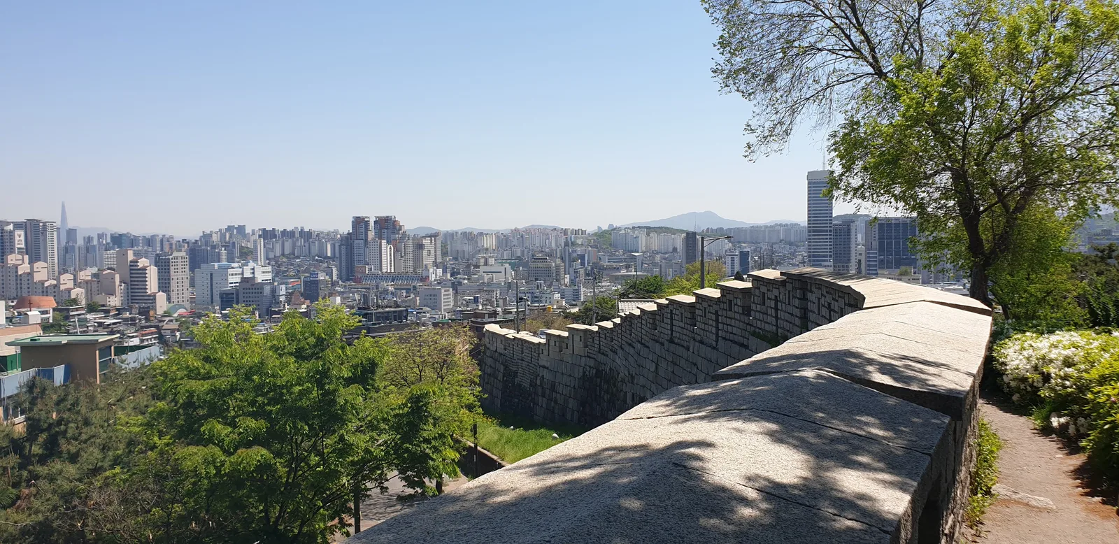 Main view at Seoul City Wall Trail Seoul — travel photo