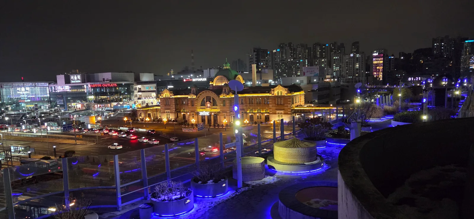 Main view at Seoullo 7017 Seoul — travel photo