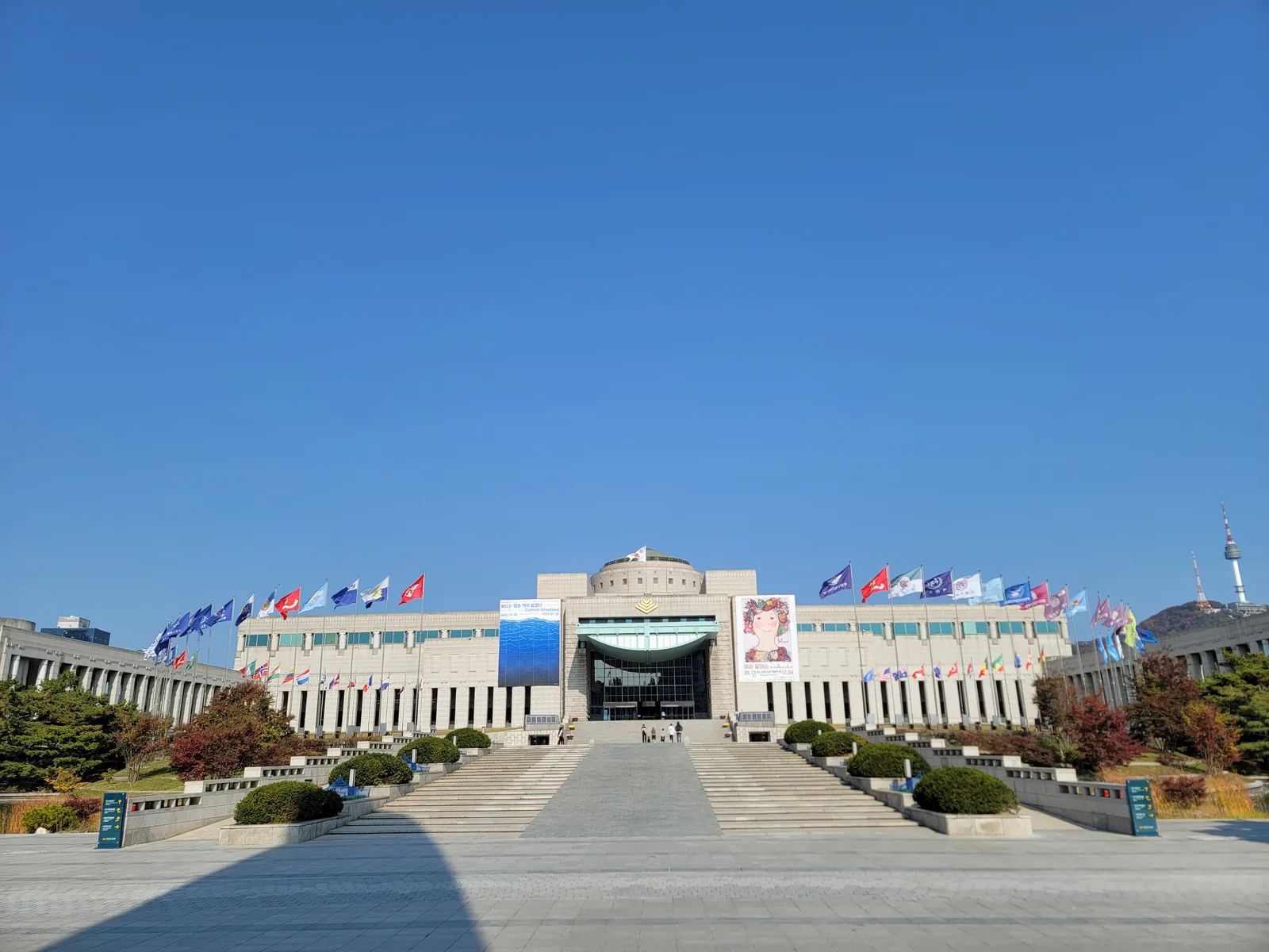 Main view at War Memorial of Korea Seoul — travel photo