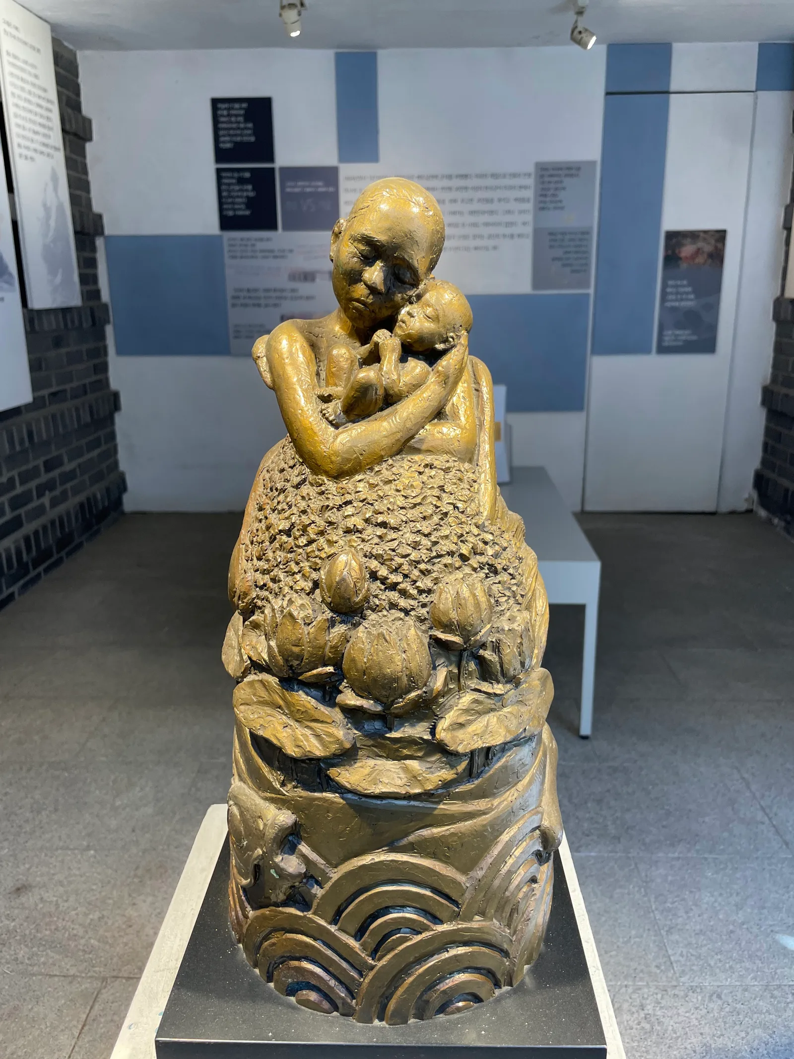 Details at War & Women's Human Rights Museum Seoul — travel photo