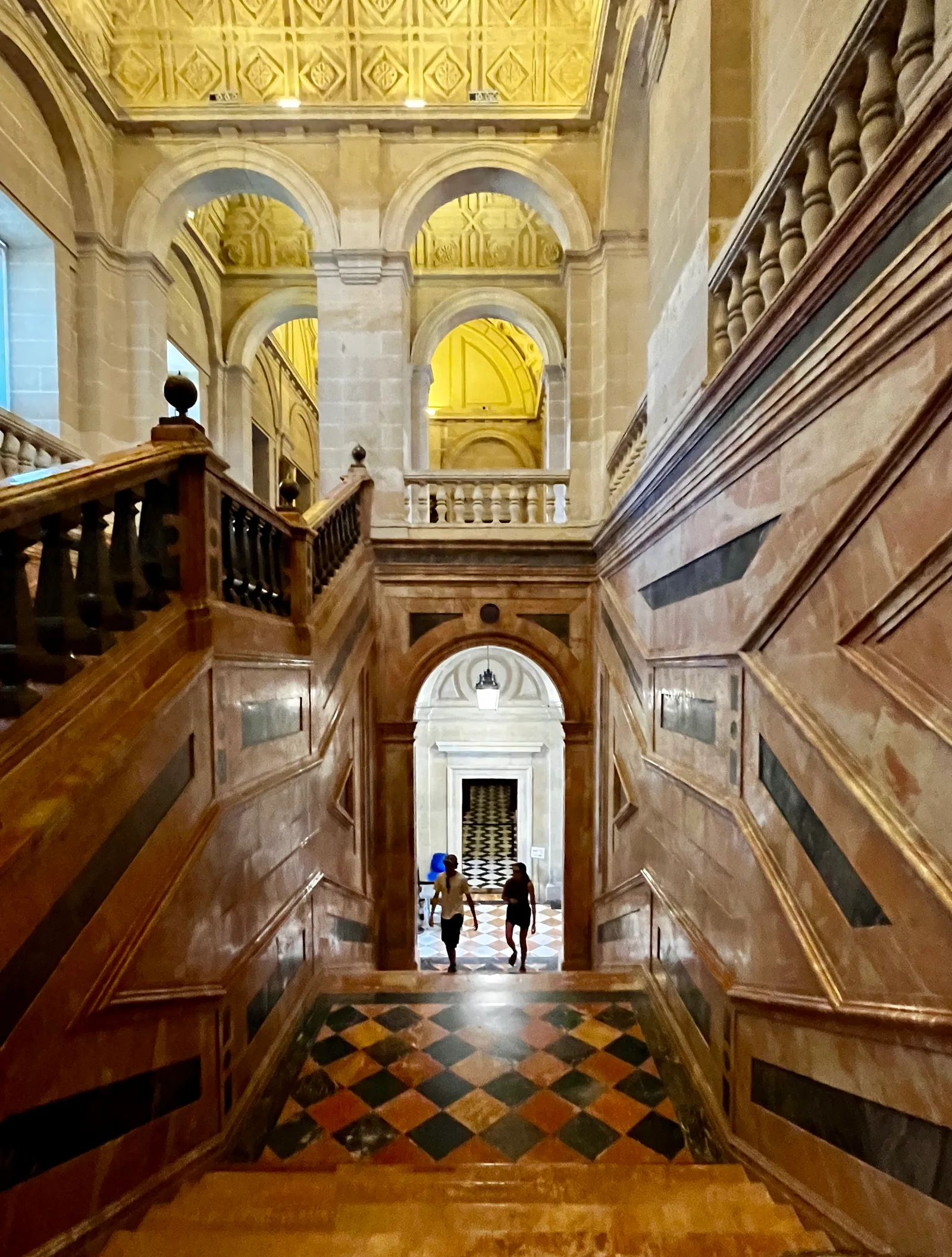 Interior at Archivo de Indias Seville — travel photo