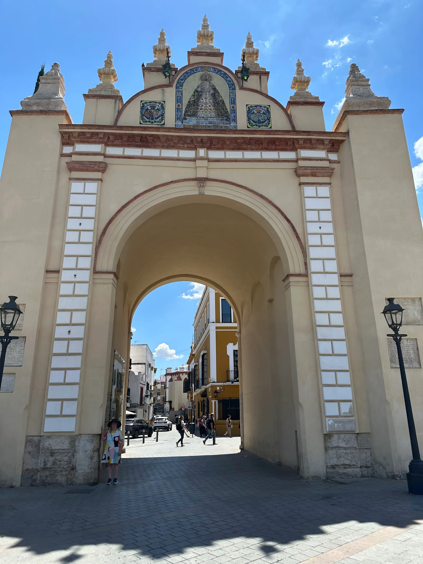 Interior at Arco de la Macarena Seville — travel photo