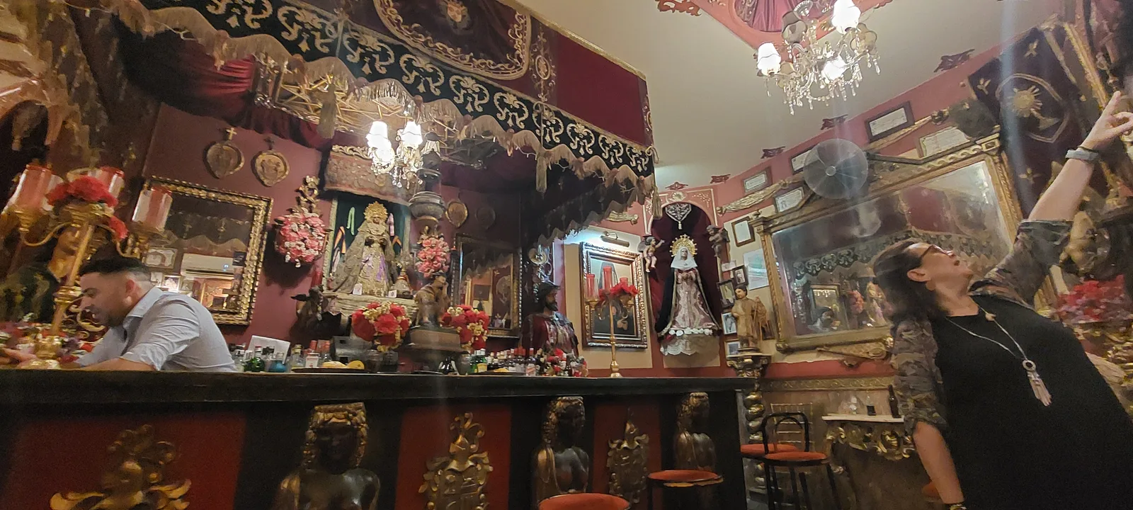 Interior at Bar Garlochí Seville — travel photo