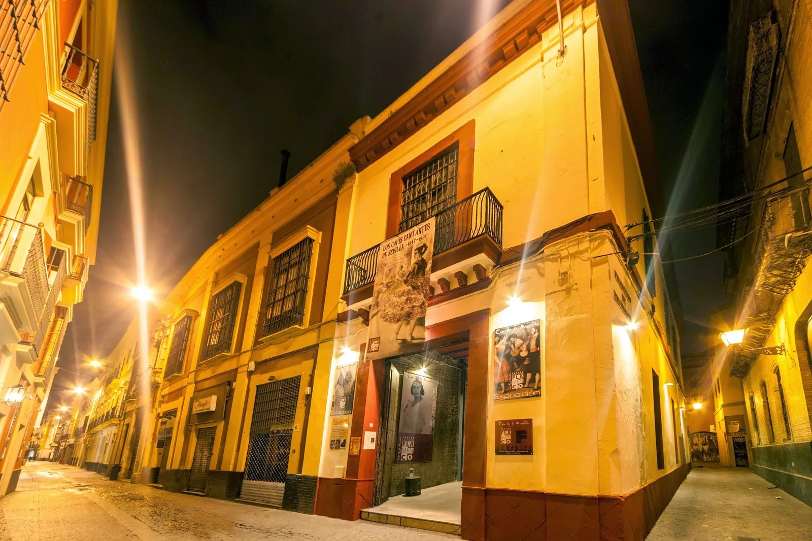 Main view at Casa de la Memoria Centro Cultural Flamenco Seville — travel photo