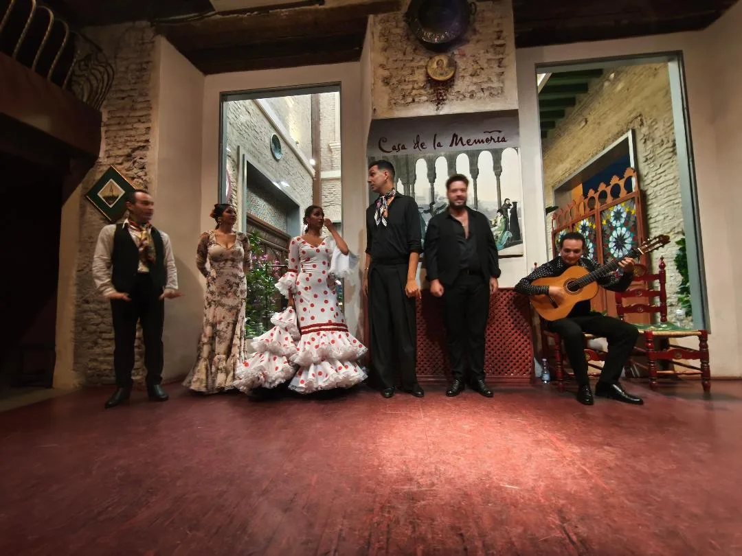 Atmosphere at Casa de la Memoria Centro Cultural Flamenco Seville — travel photo