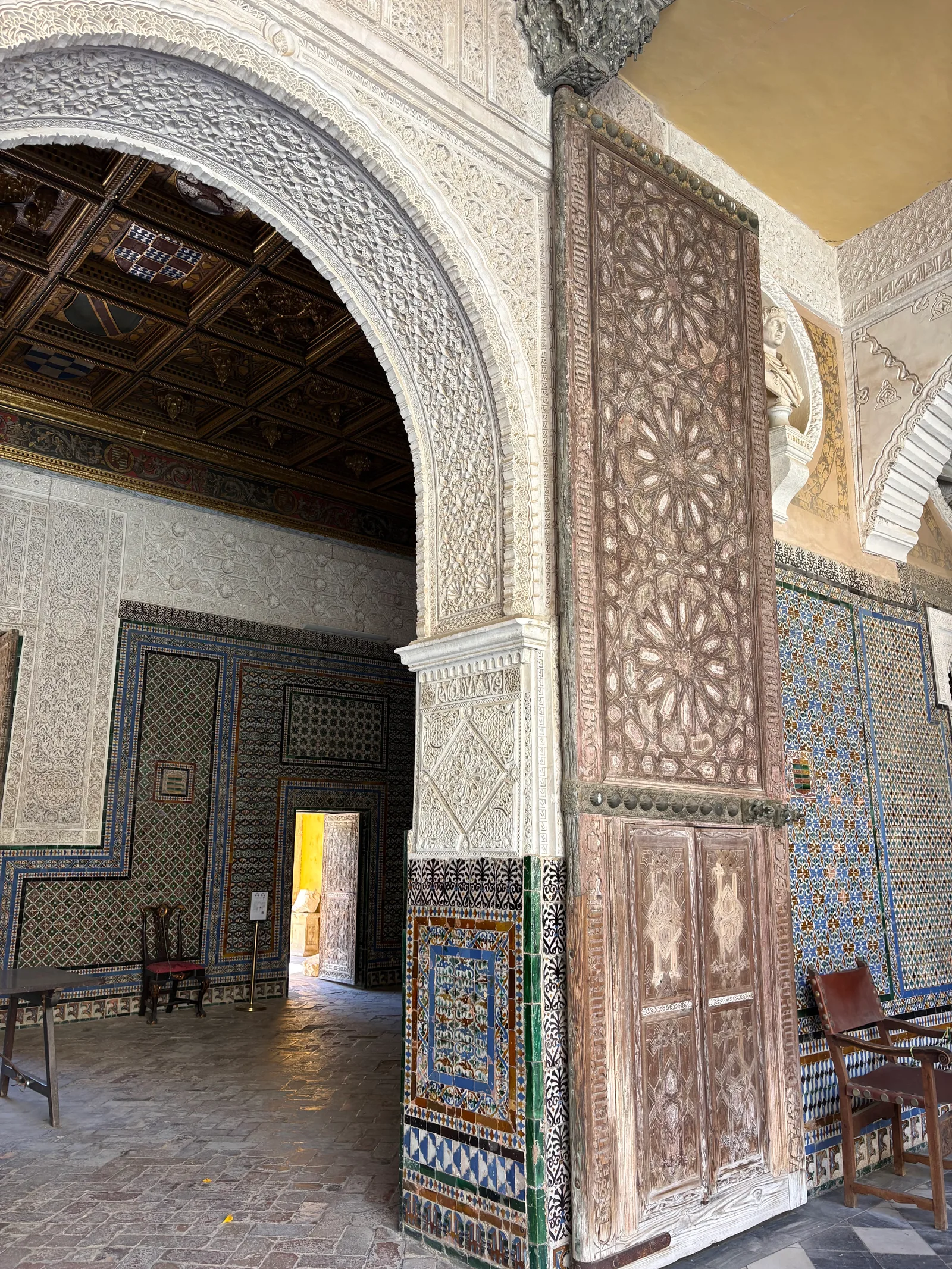 Atmosphere at Casa de Pilatos Seville — travel photo