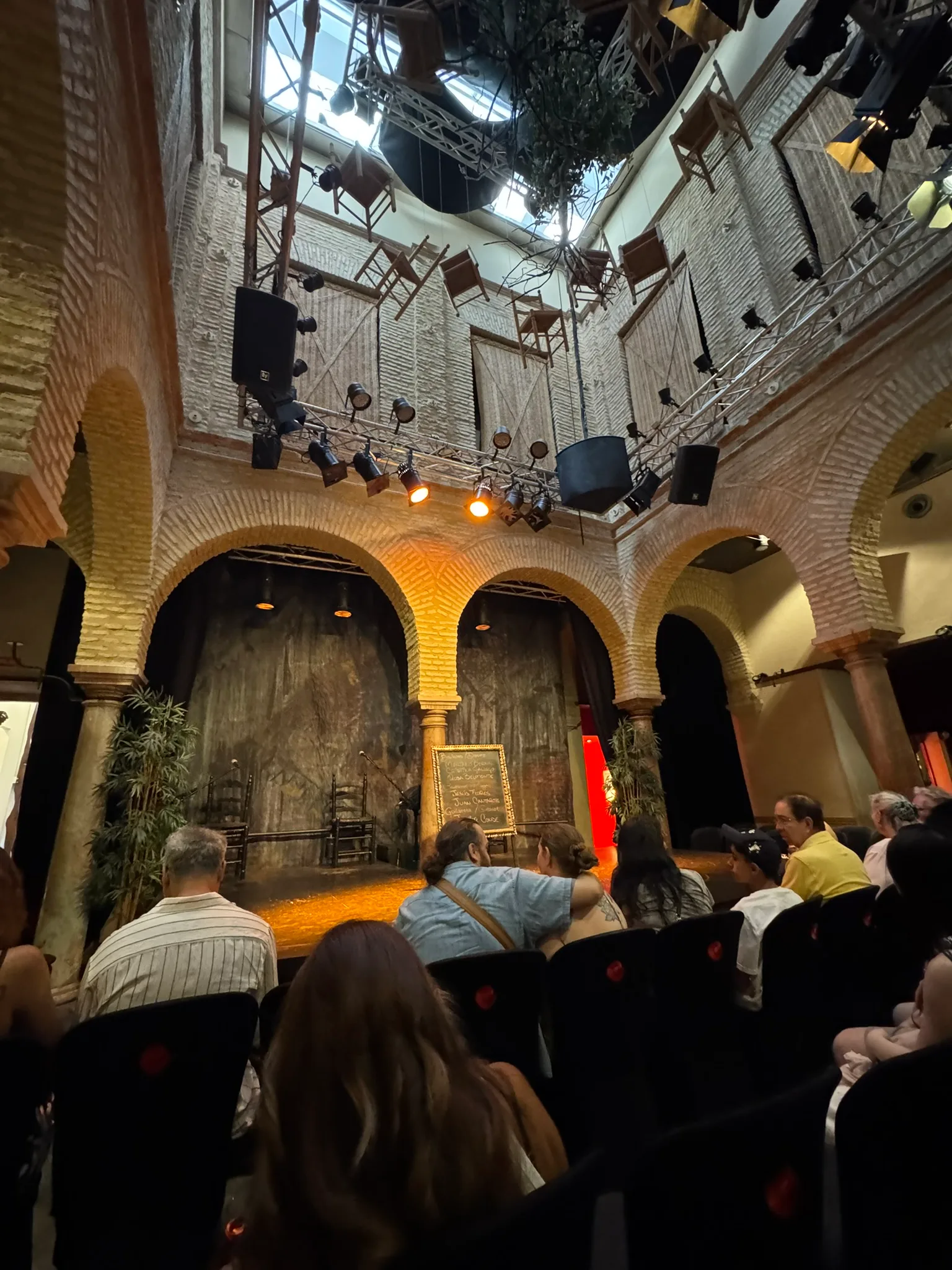 Main view at Flamenco Dance Museum Seville — travel photo